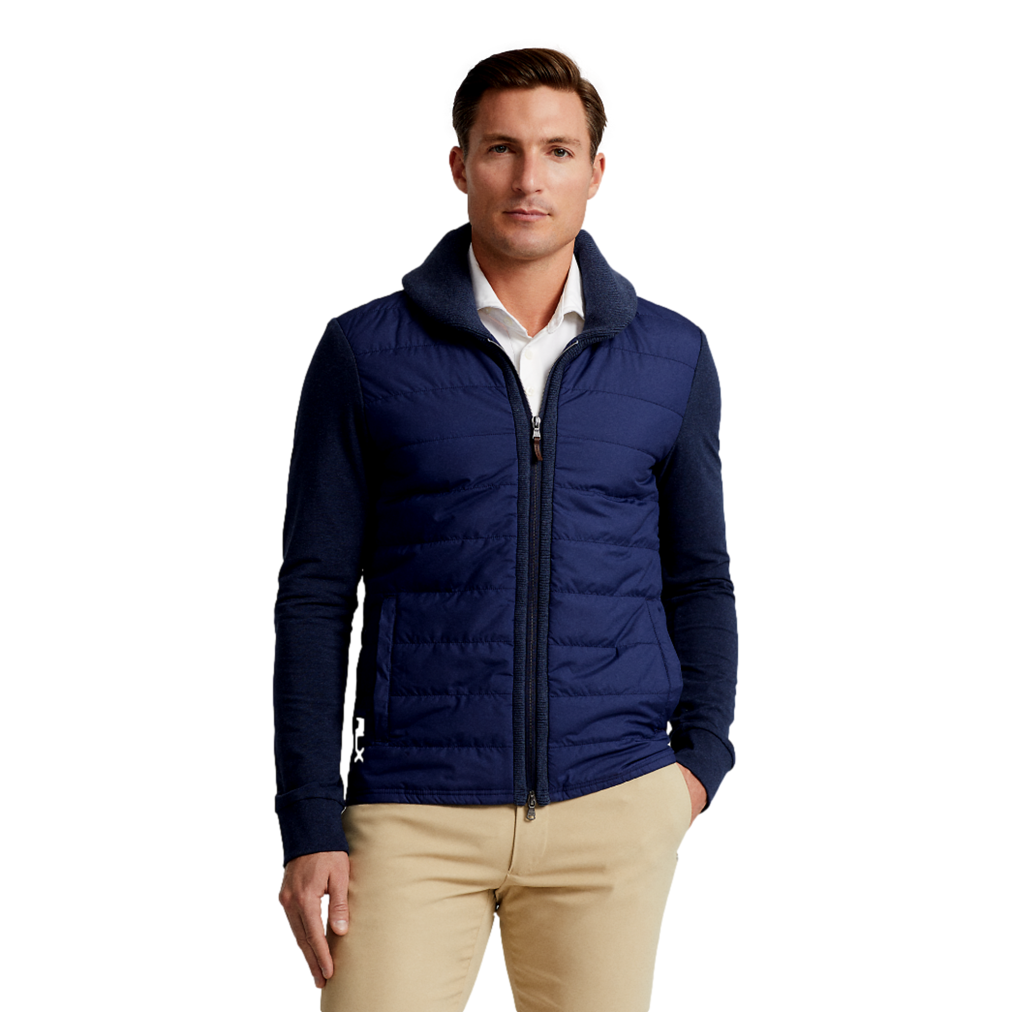 Polo Ralph Lauren RLX Hybrid Shawl-Collar Jacket, Navy, XL