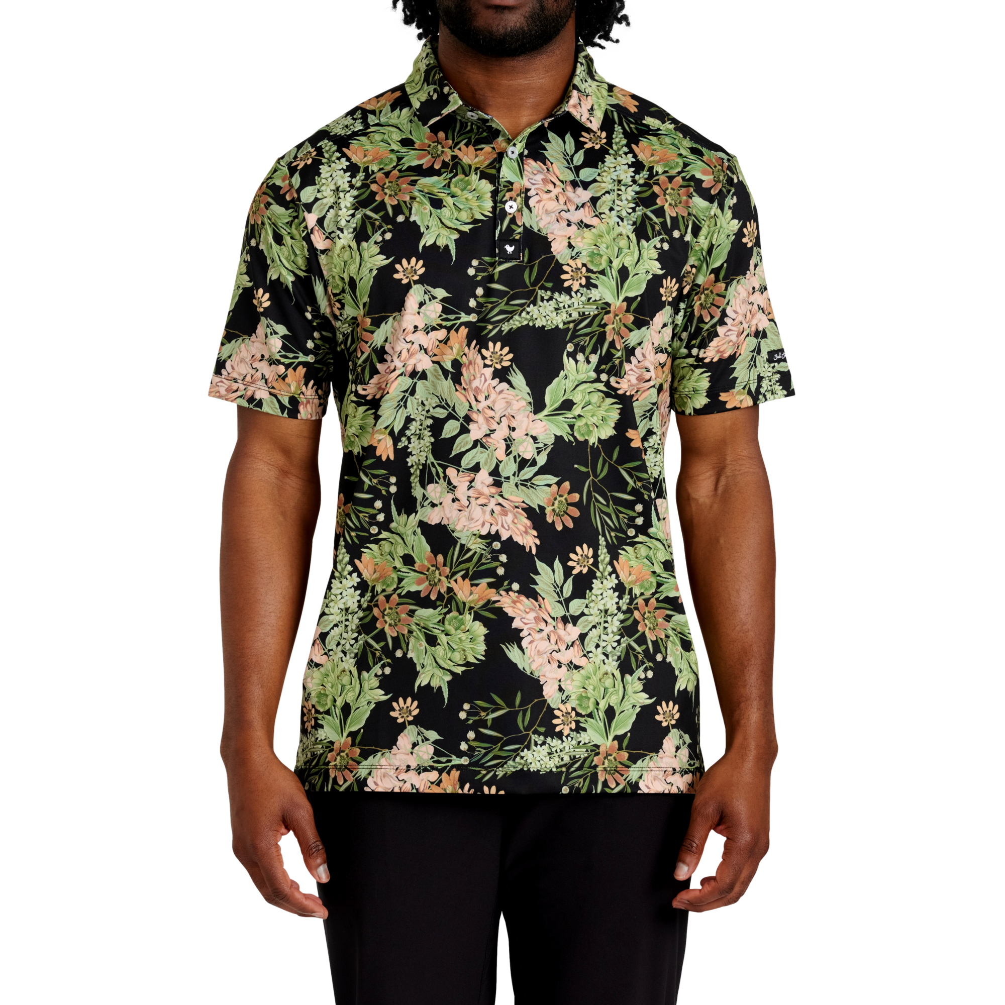 Randy's Moss Men's Short Sleeve Golf Polo Shirt