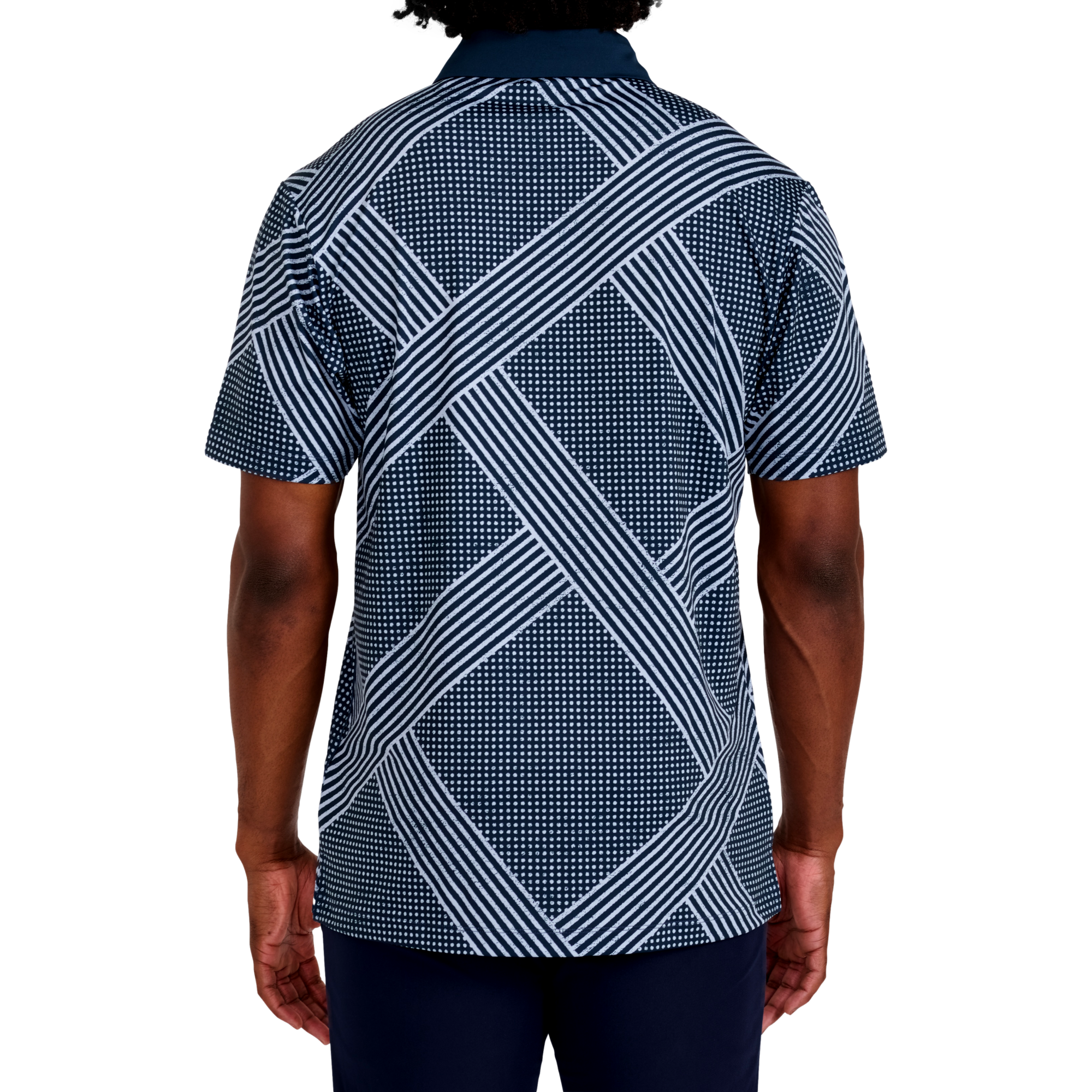 Retro Boomin Men's Short Sleeve Golf Polo Shirt