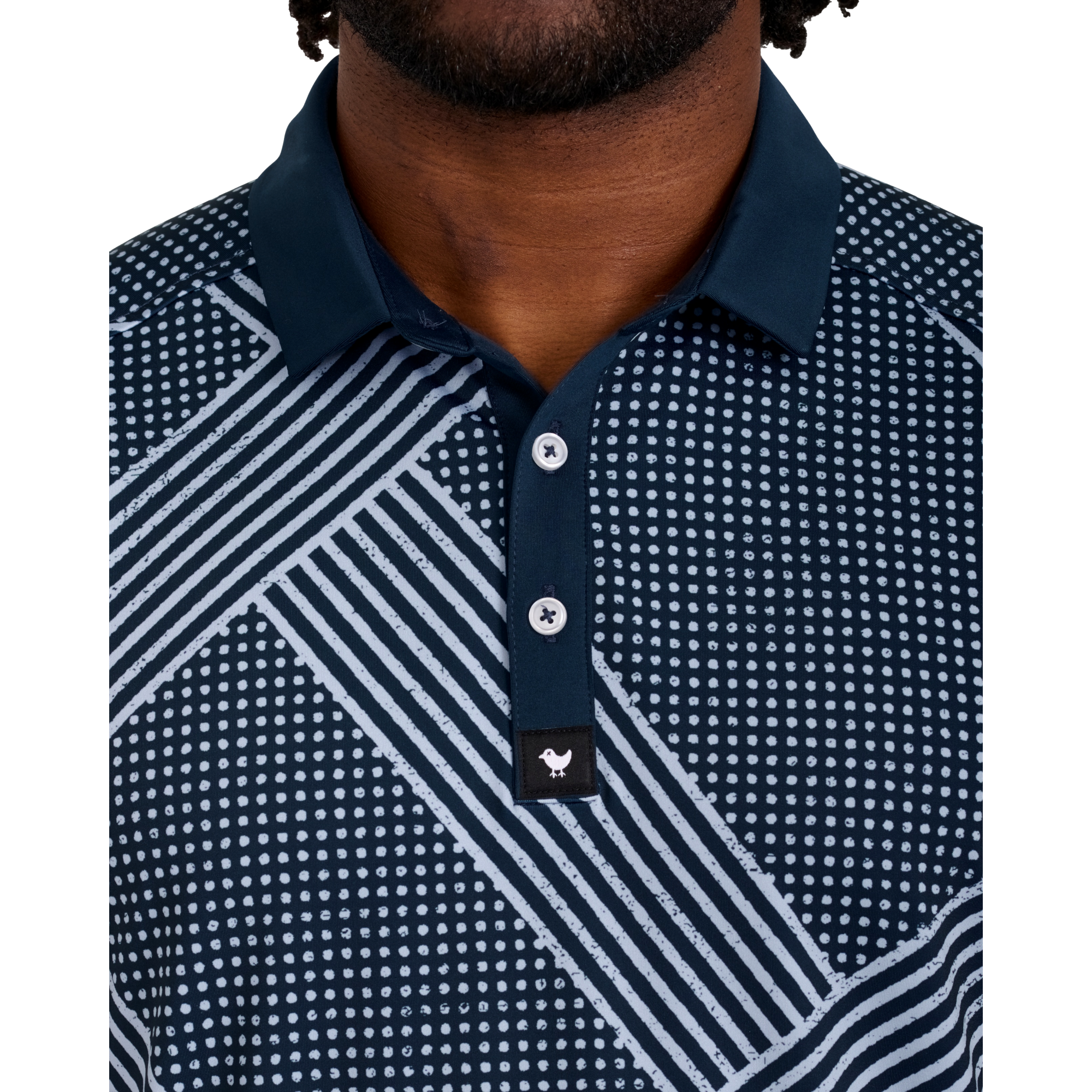 Retro Boomin Men's Short Sleeve Golf Polo Shirt