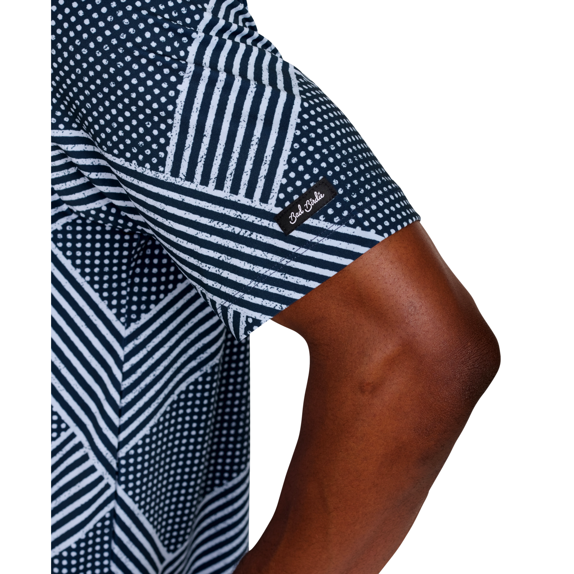 Retro Boomin Men's Short Sleeve Golf Polo Shirt