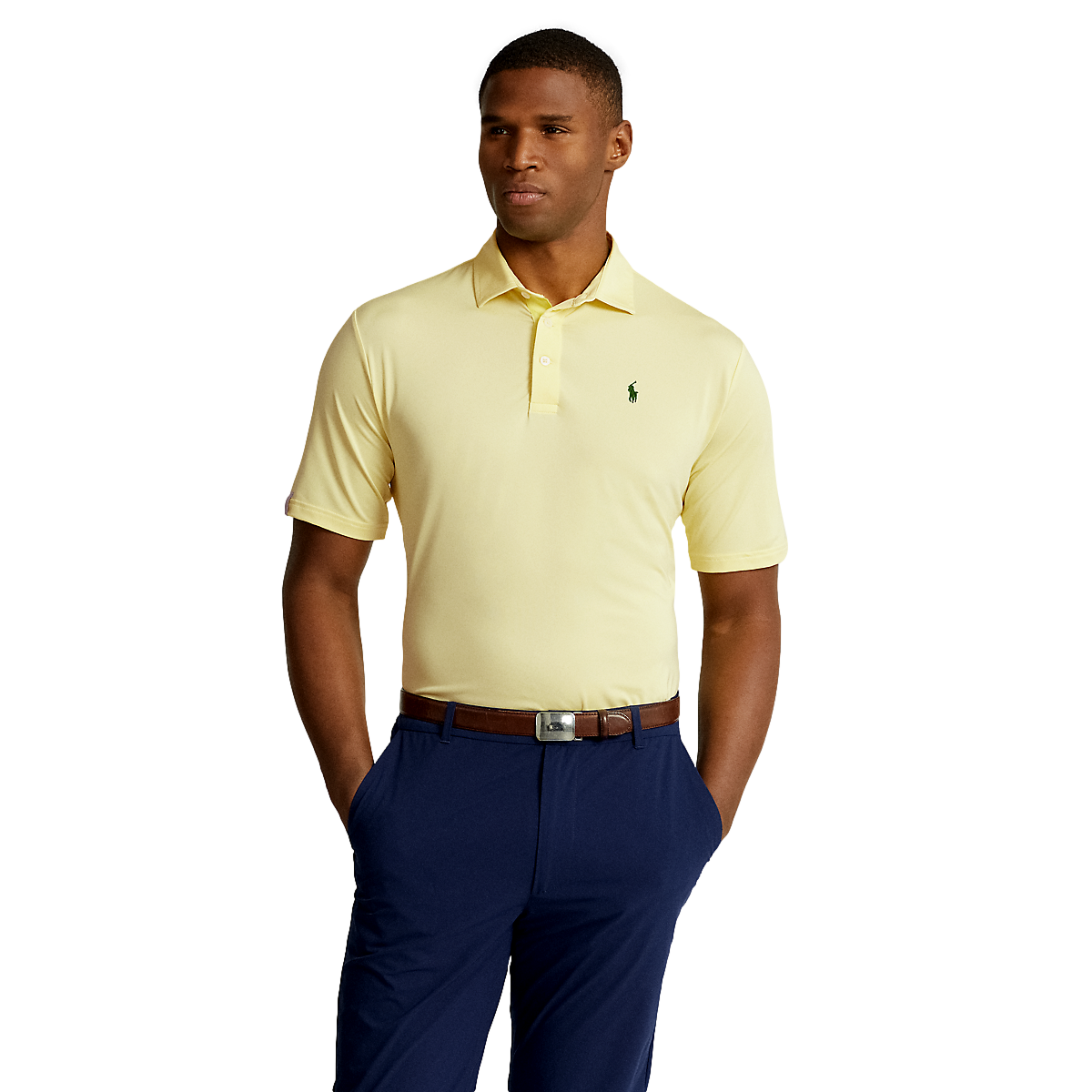 【POLO RALPH LAUREN】SSKCTIPCUSM3-SHORT SLEEVE-POLO SHIRT 0400020556430_NEWENGLANDBLUEHE