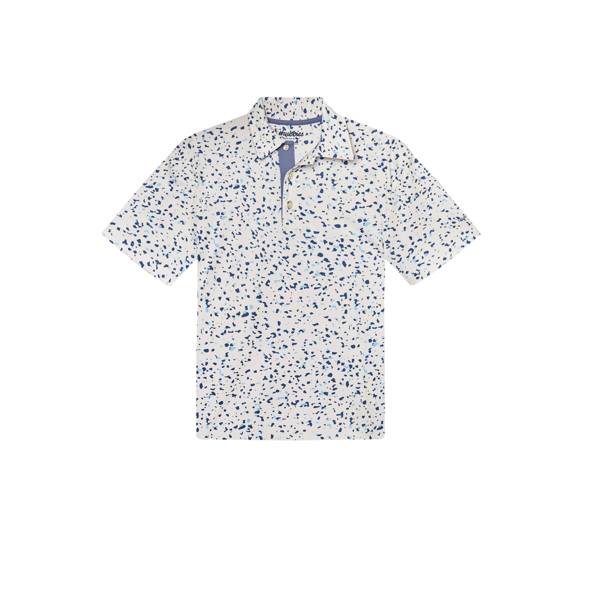 The Terrazzo Men's Short Sleeve Golf Polo Shirt