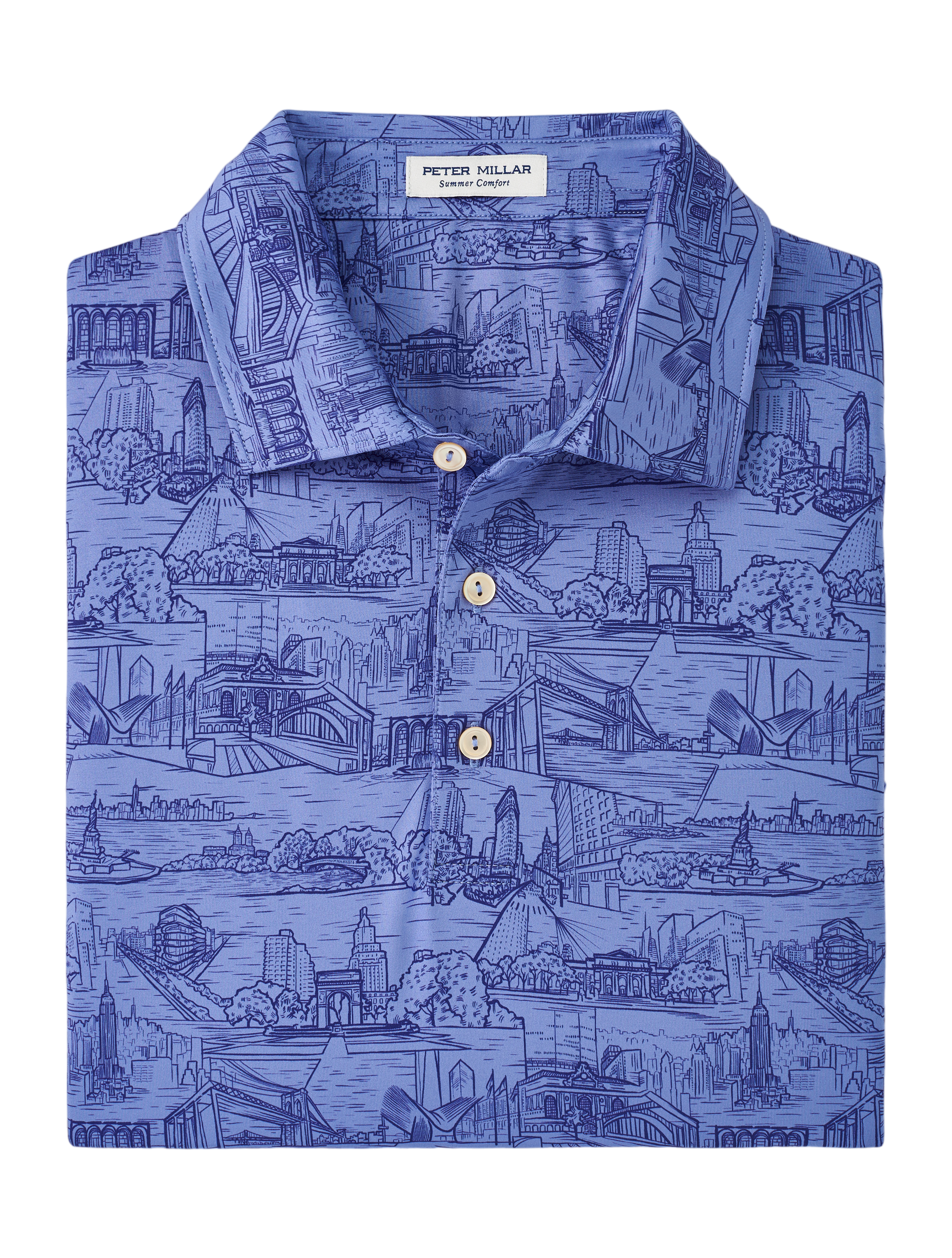 NY, NY Performance Jersey Polo