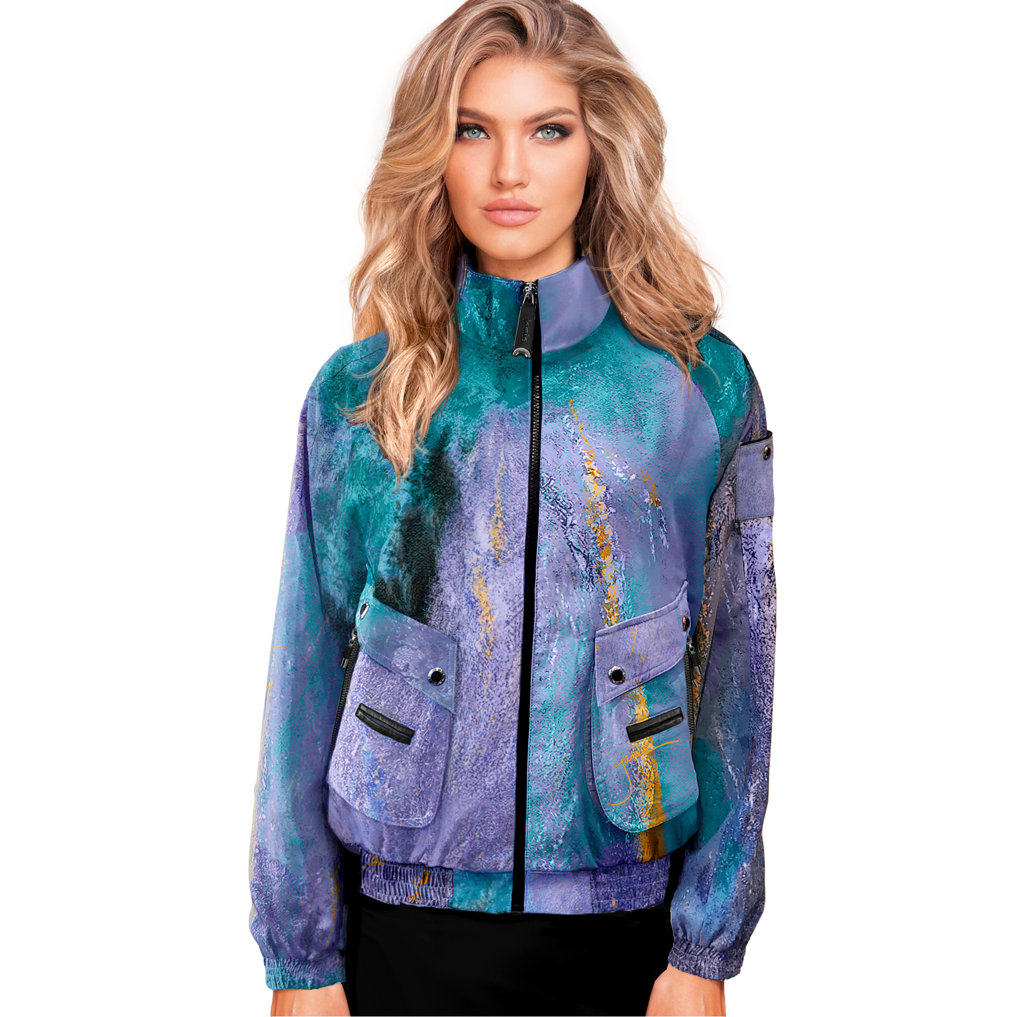 Jamie Sadock Crayola Watercolor Full Zip Jacket | PGA TOUR