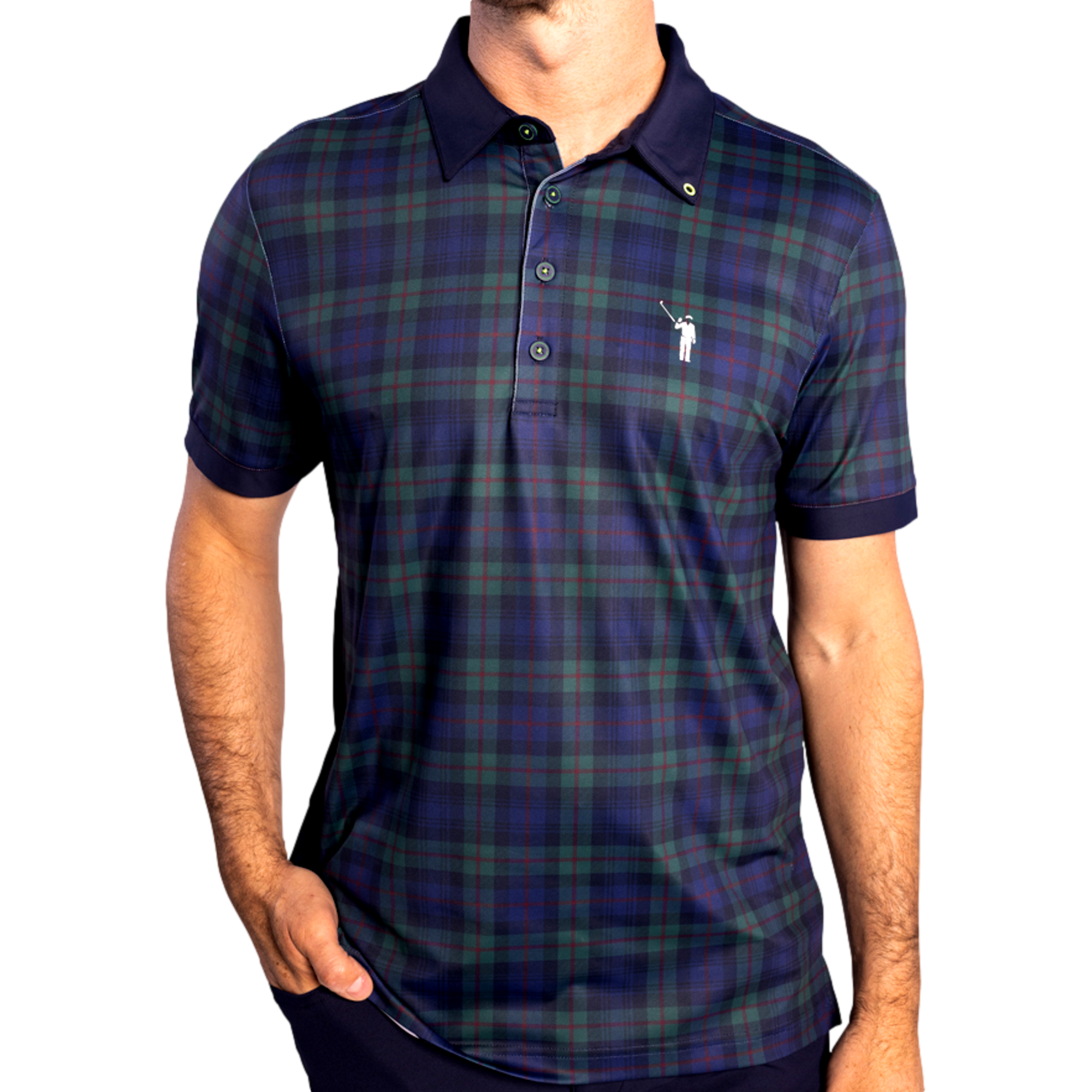 William Murray Irreverant Plaid Polo PGA TOUR Superstore