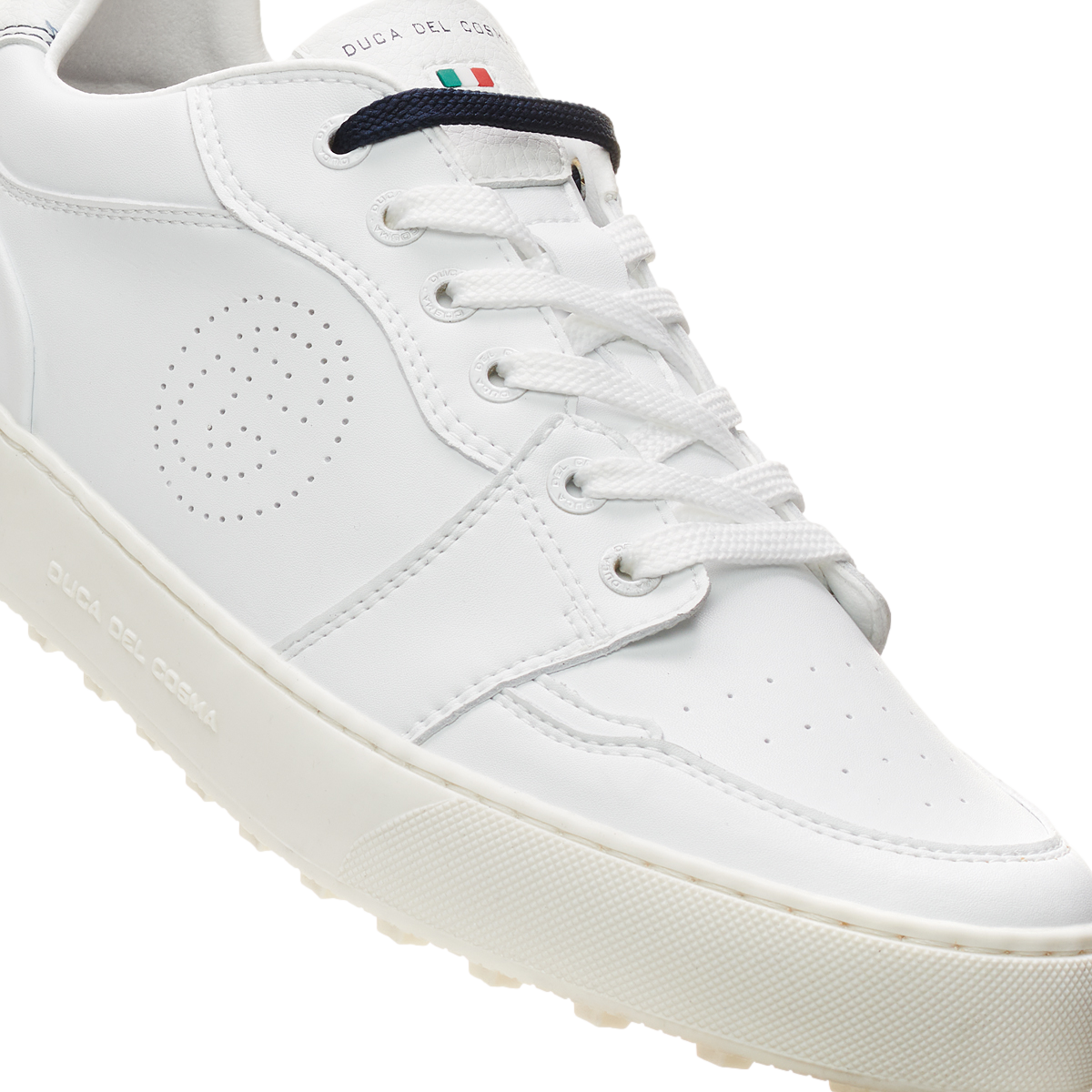 Duca Del Cosma Giordano Golf Shoes Giordano - White/Black – Duca del Cosma US main image 4