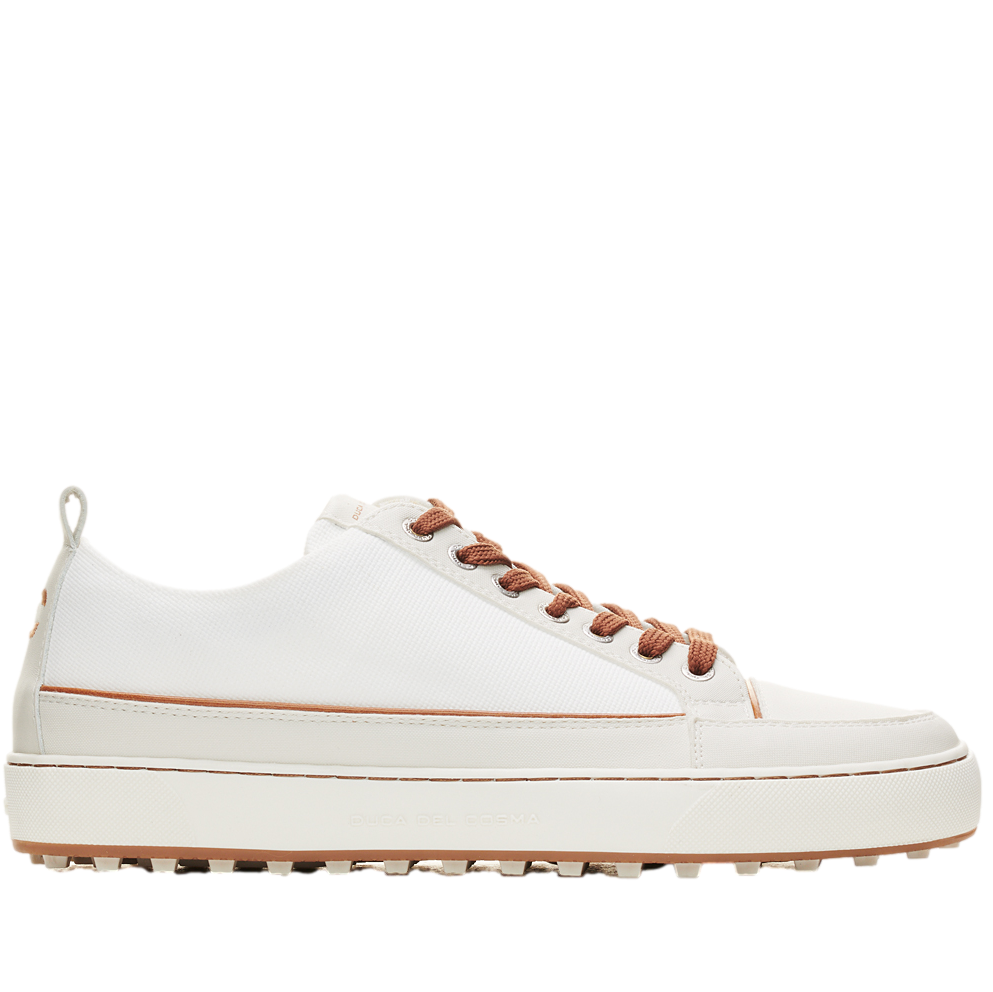 Laguna Men's Golf Shoe, White, 13 M - Duca Del Cosma Spikeless
