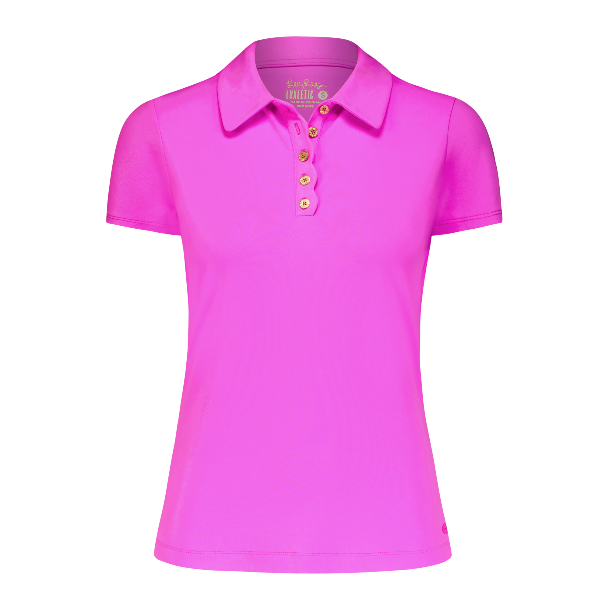 herlipto 【rose】Short Sleeve Polo Dress Short Sleeve Polo Dress