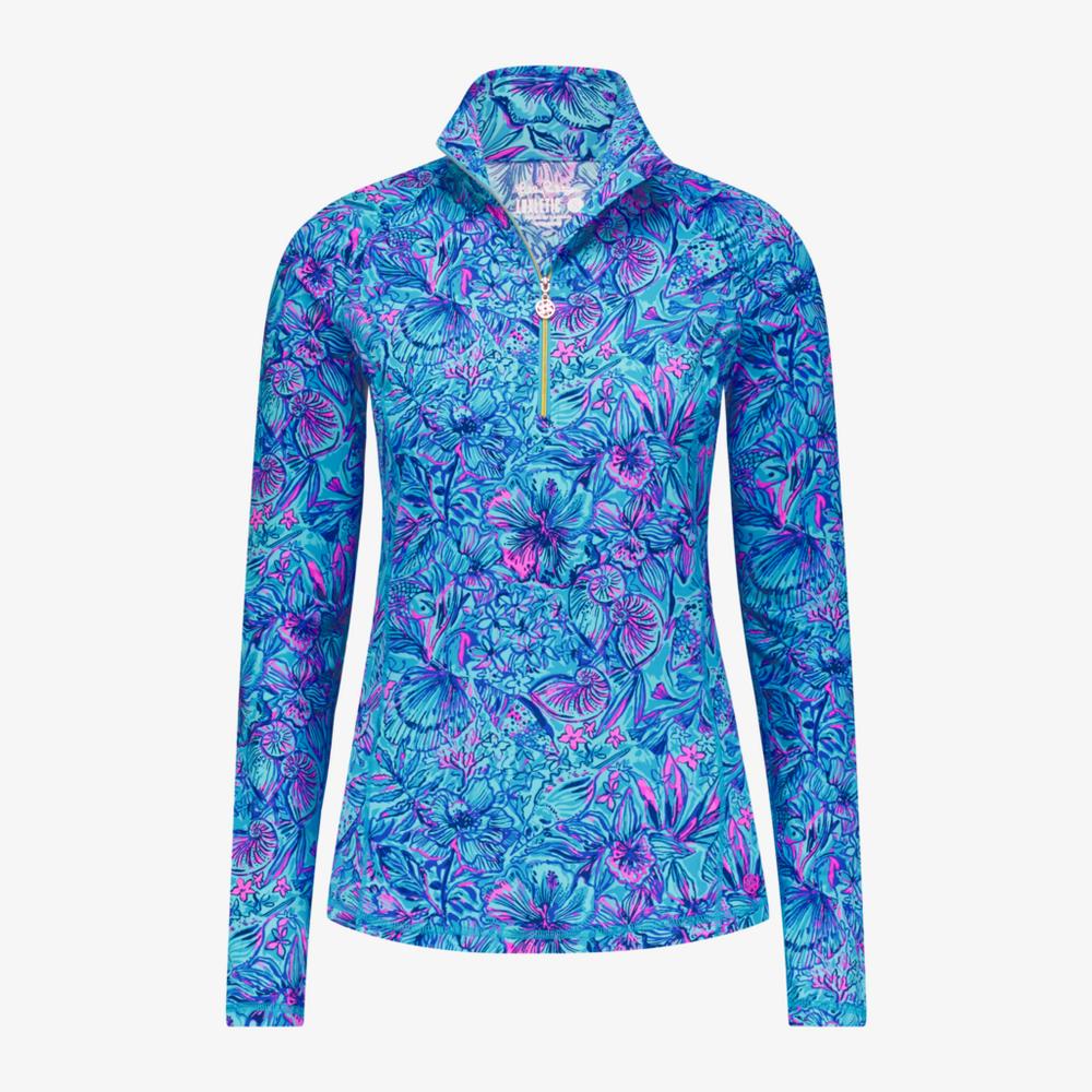 Lilly Pulitzer Justine Luxletic Long Sleeve Quarter Zip Lilly Pulitzer Justine Luxletic Long Sleeve Quarter Zip