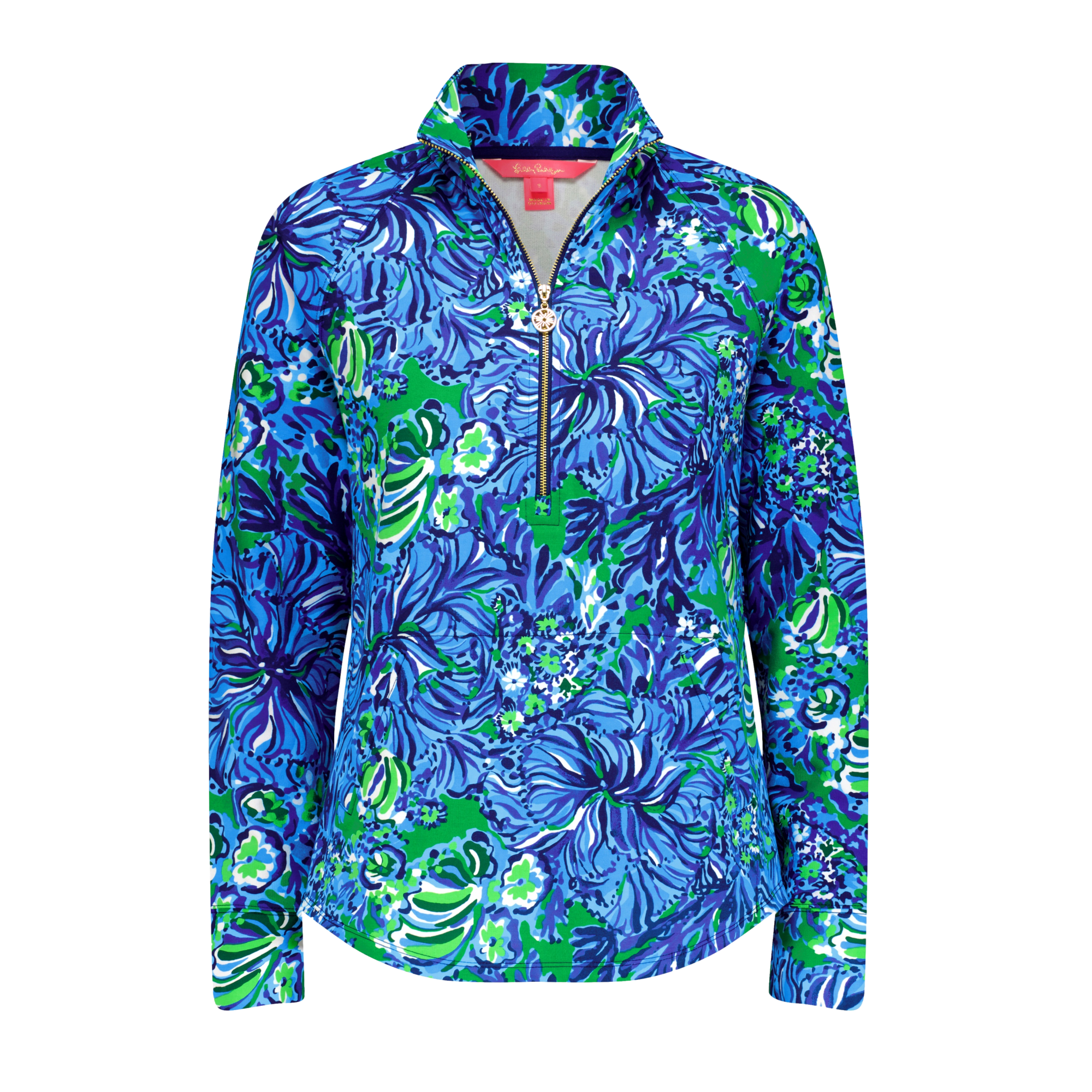 Lilly Pulitzer Skipper Turtle Awe Quarter Zip Pull Over | PGA TOUR