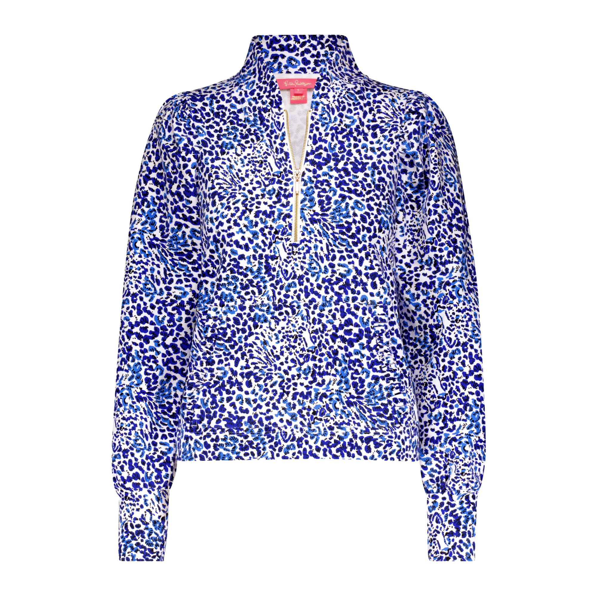 Cabello Twisted Up Quarter Zip Pull Over