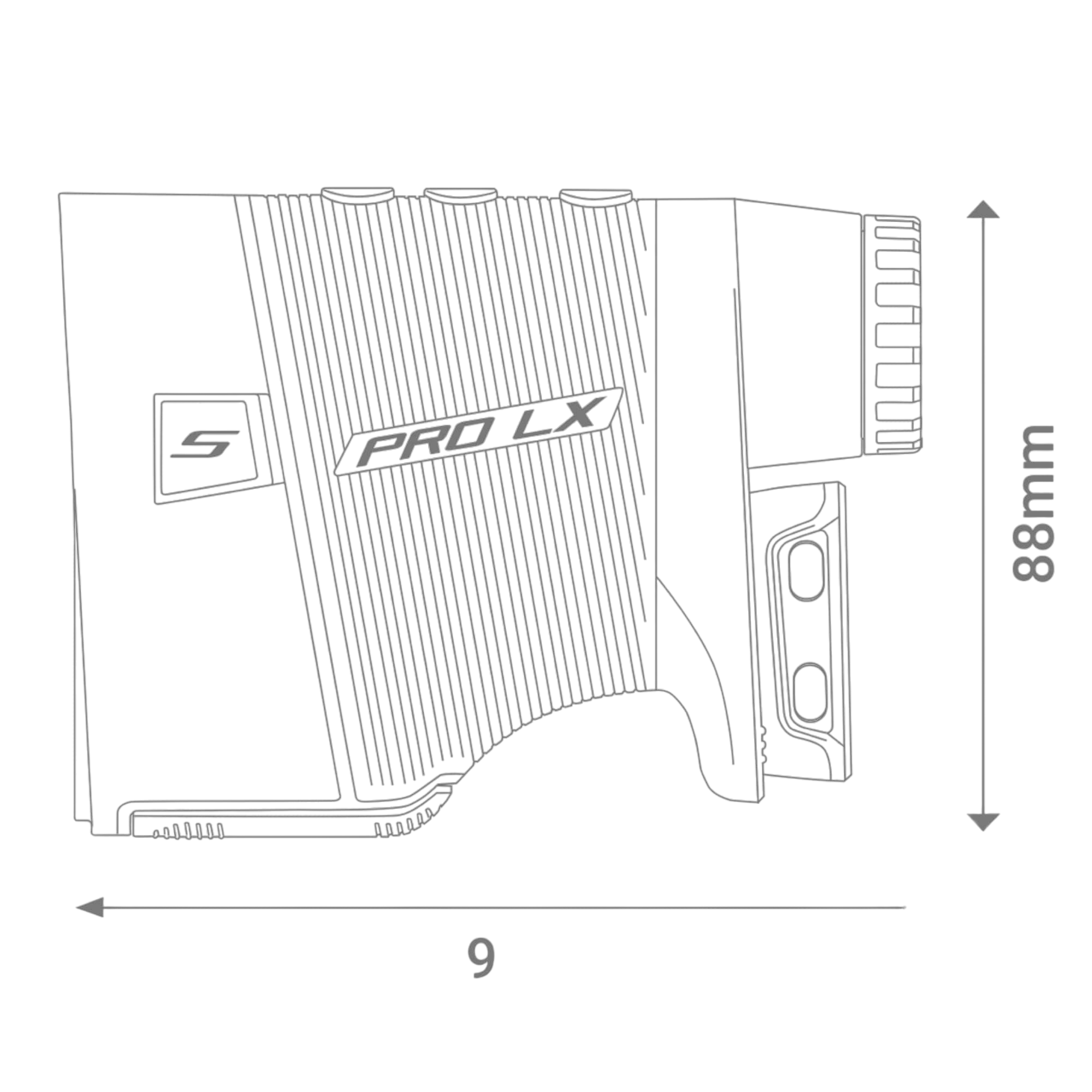 PRO LX+ Laser Rangefinder