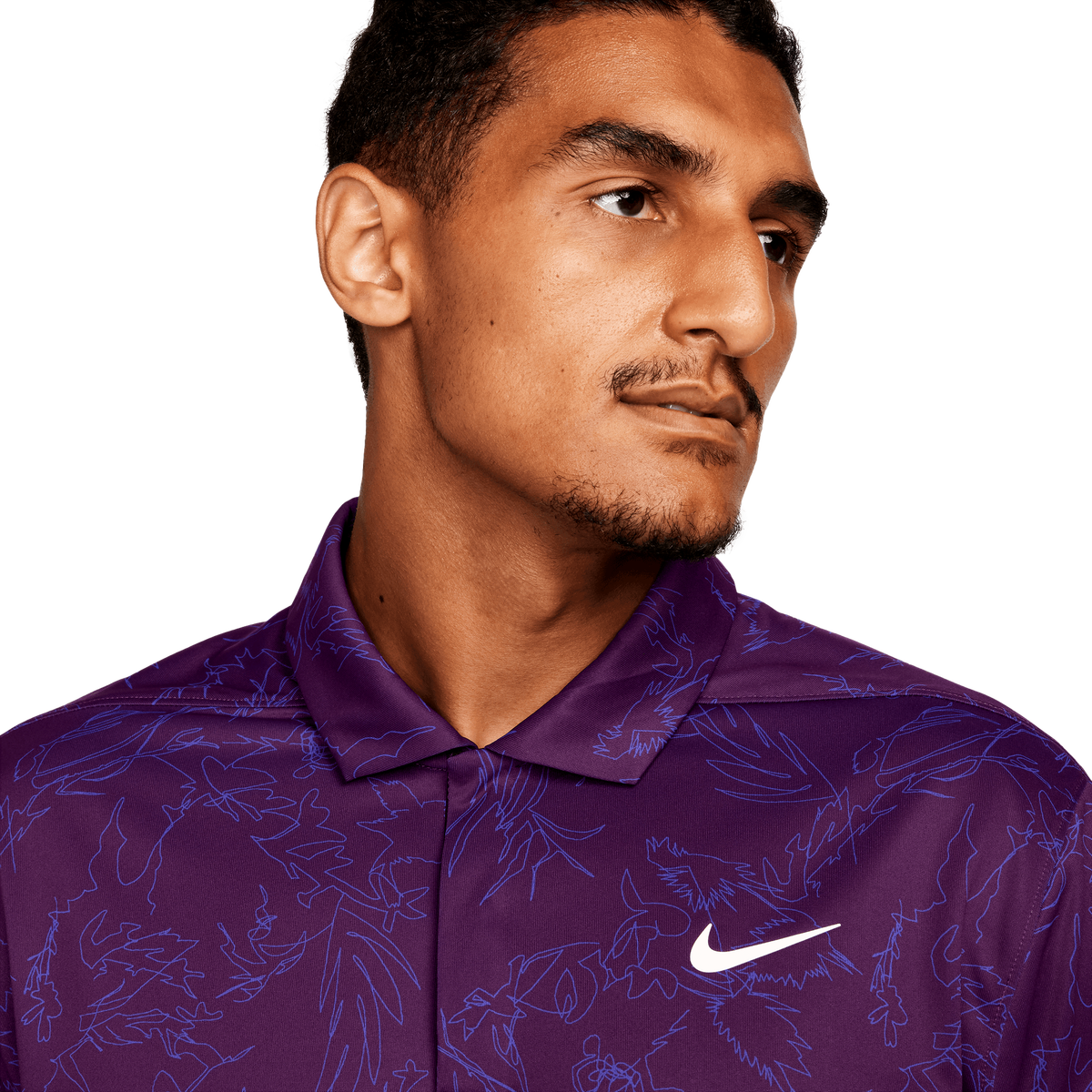 Tiger Woods Men's Dri-FIT ADV Short Sleeve Golf Polo Shirt