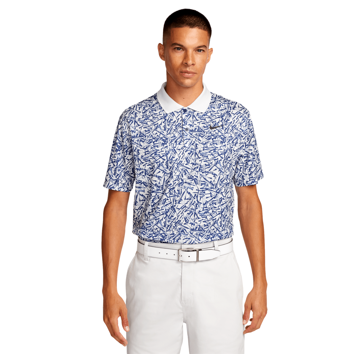 Nike printed golf polo best sale