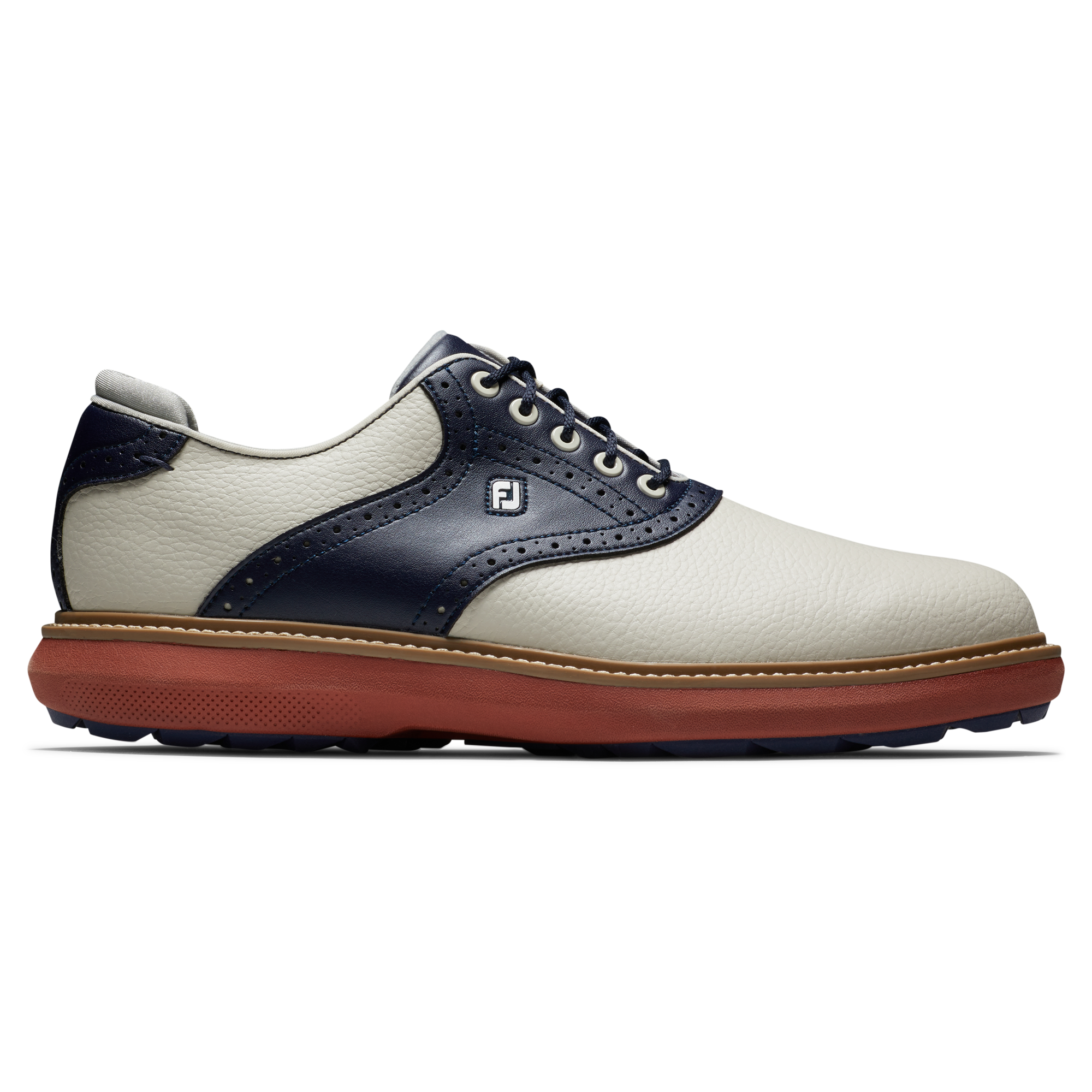 Traditions SL Men's Golf Shoe, Cream, 15 M - FootJoy Spikeless