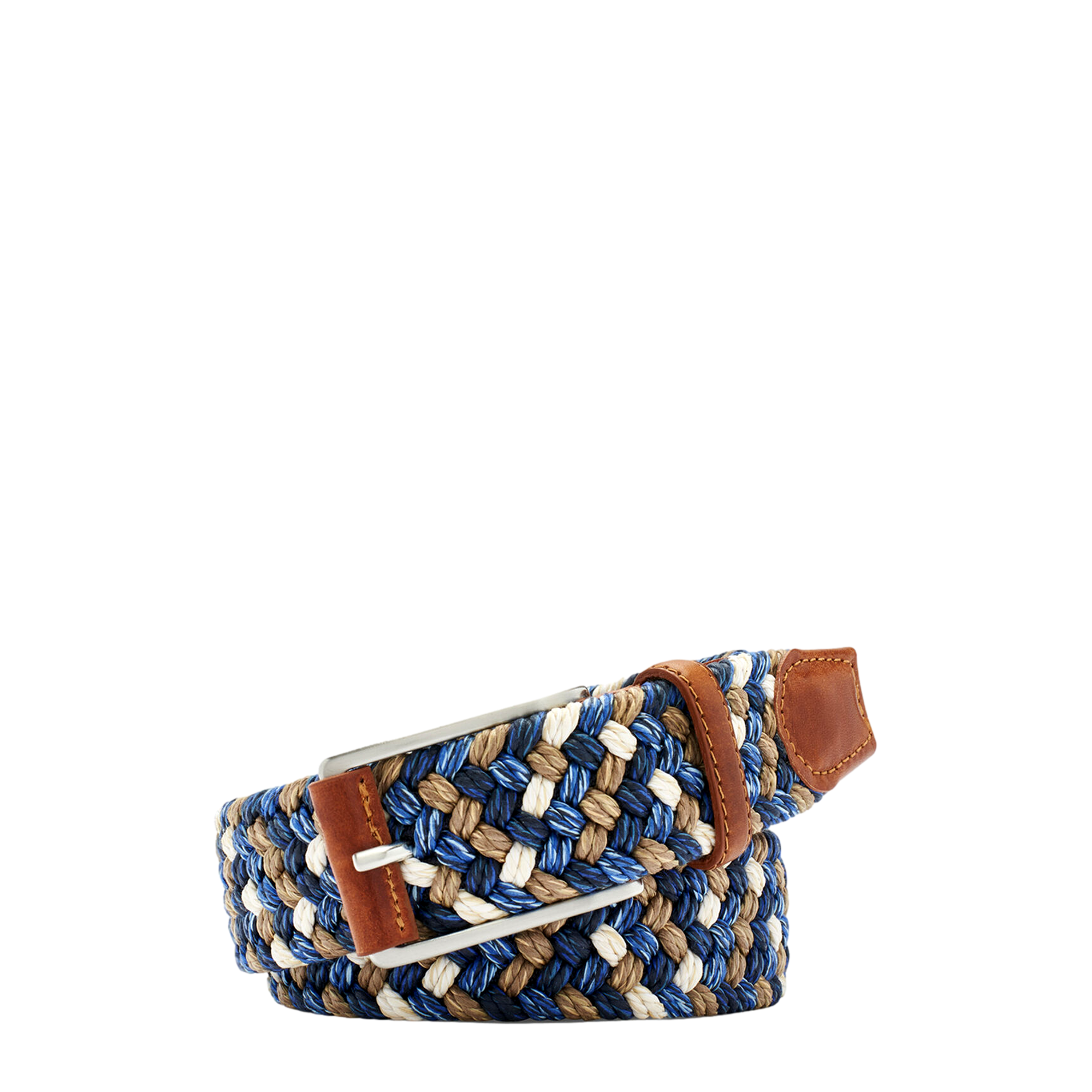 Cotton Mélange Braided Belt