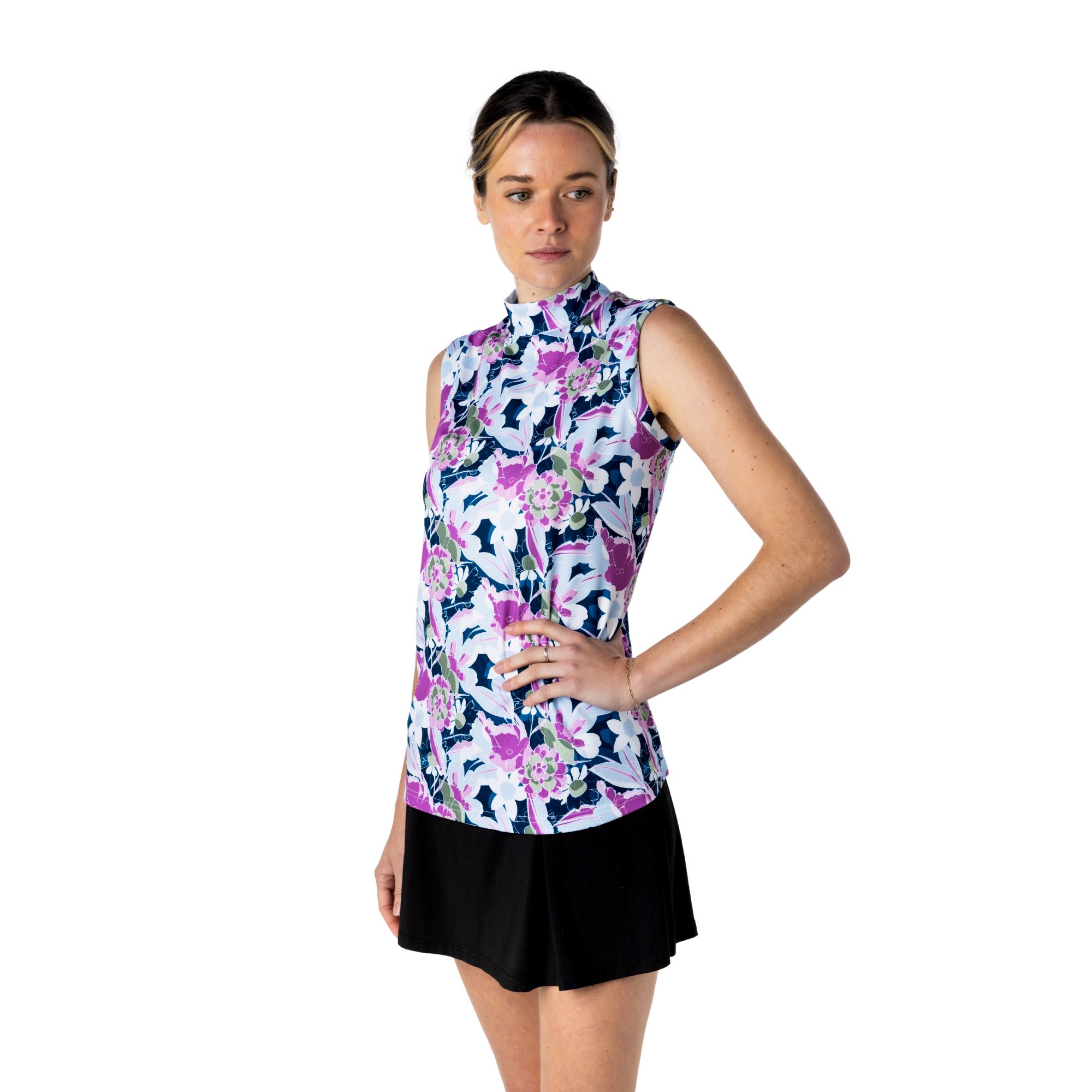 Floral Sleeveless Top