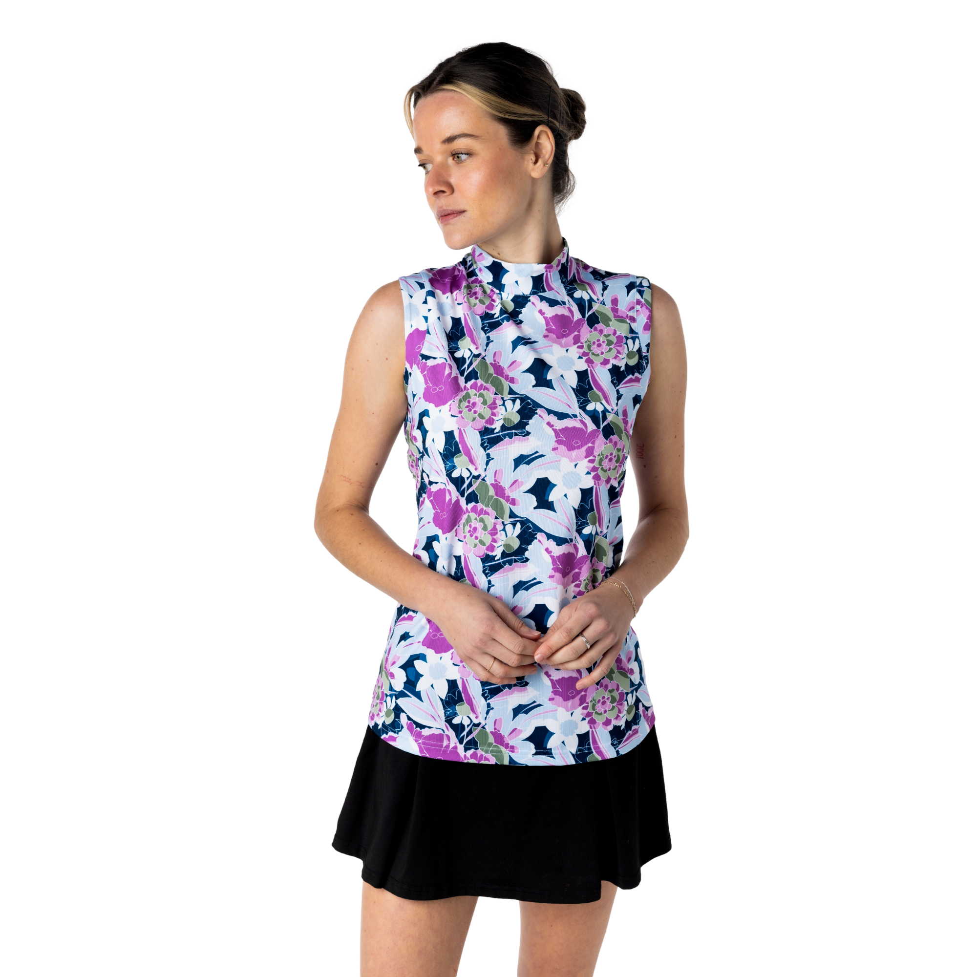 Floral Sleeveless Top