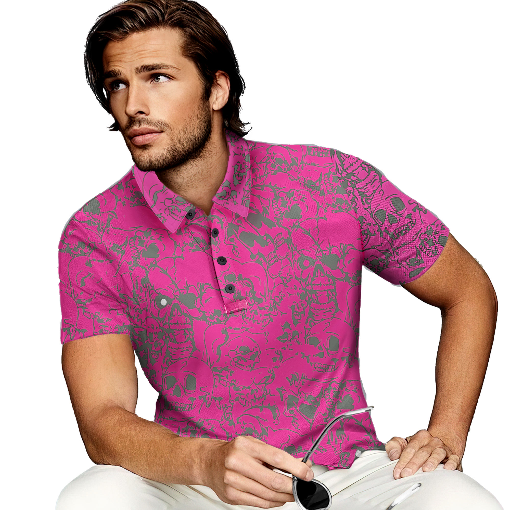 Jamie sadock mens golf shirts shop