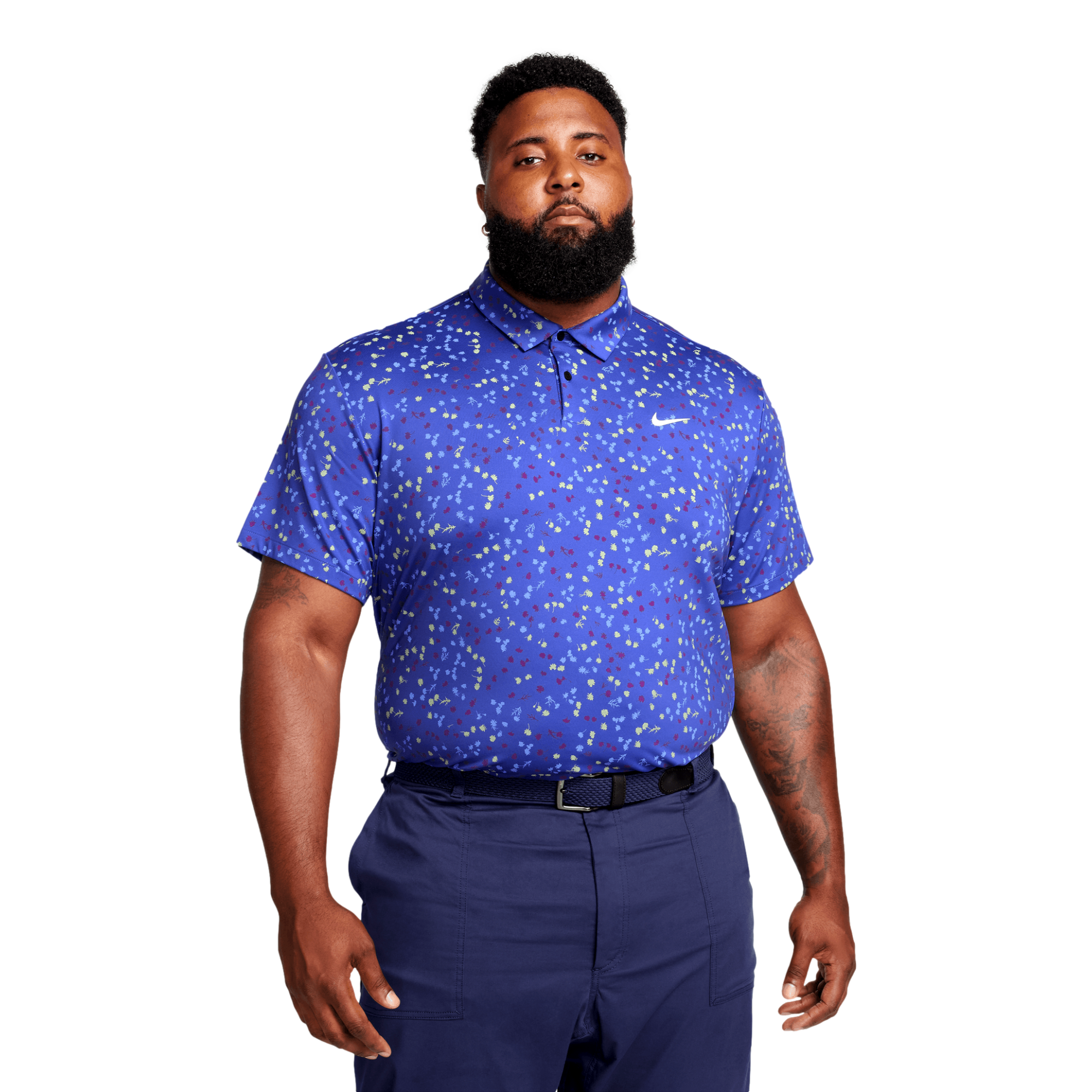 camouflage golf polo