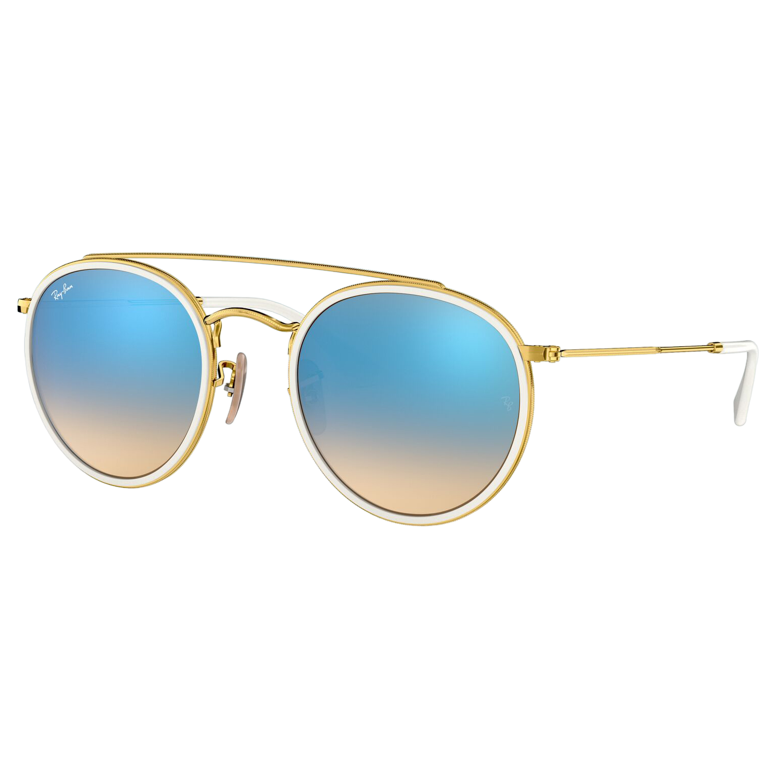 Round Double Bridge Sunglasses