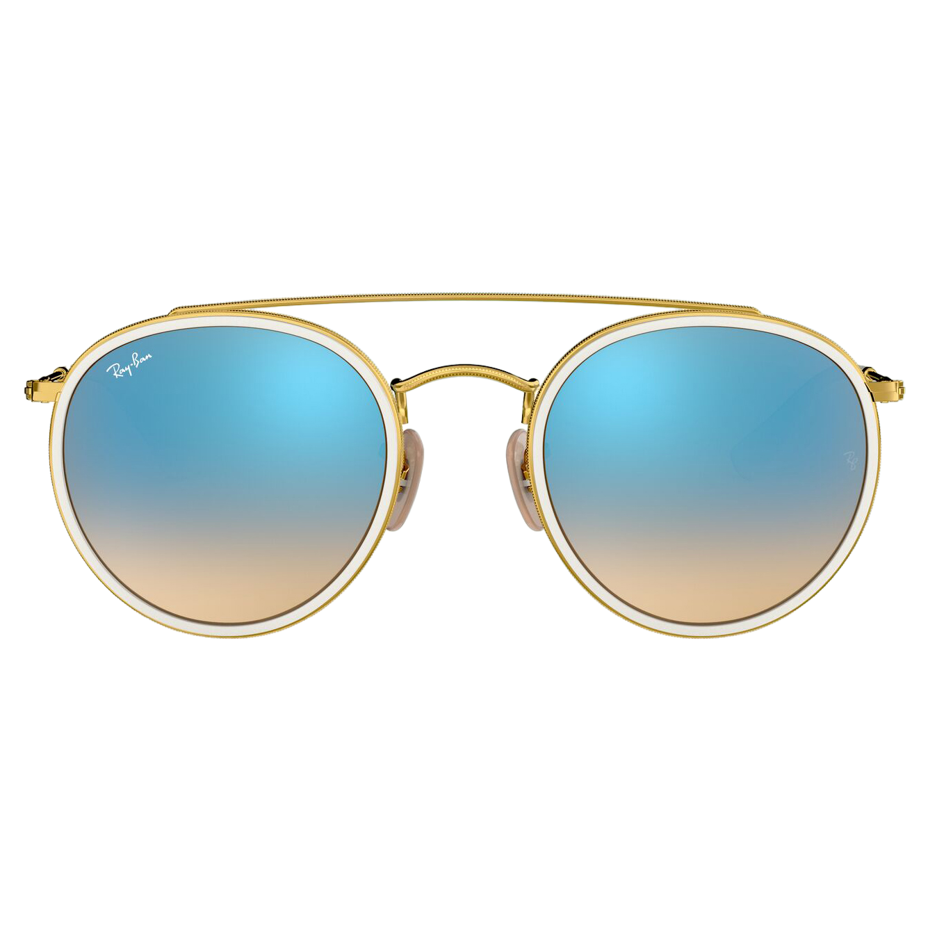Round Double Bridge Sunglasses
