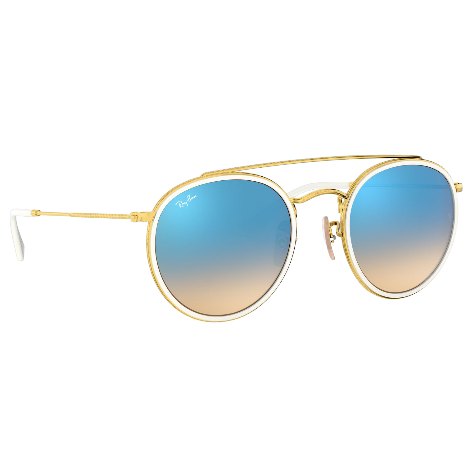 Round Double Bridge Sunglasses