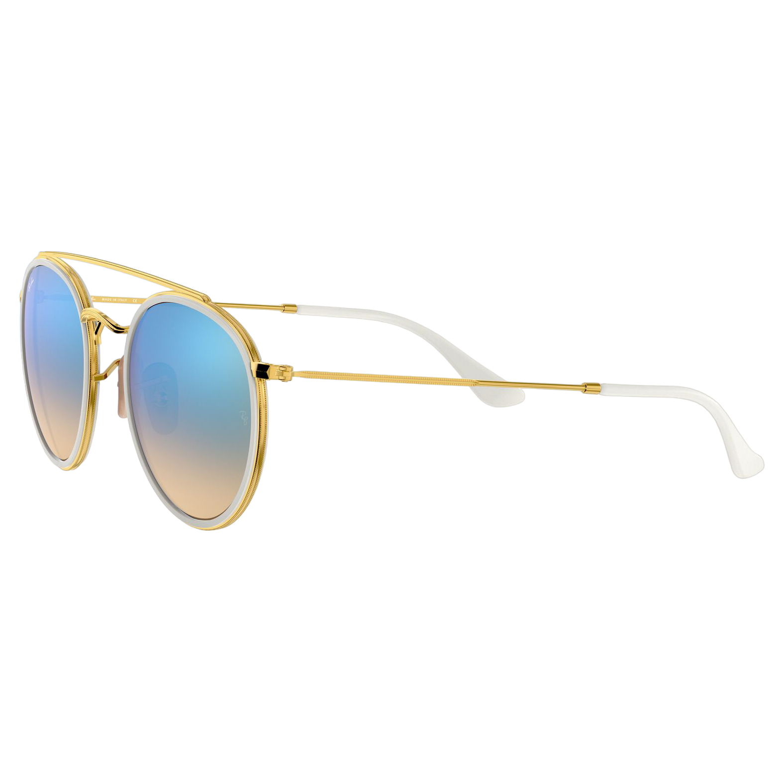 Round Double Bridge Sunglasses