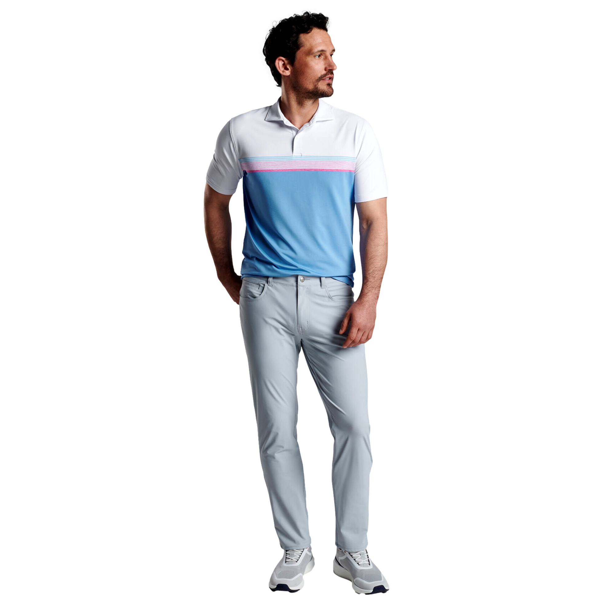 Julius Performance Jersey Men's Short Sleeve Golf Polo Shirt