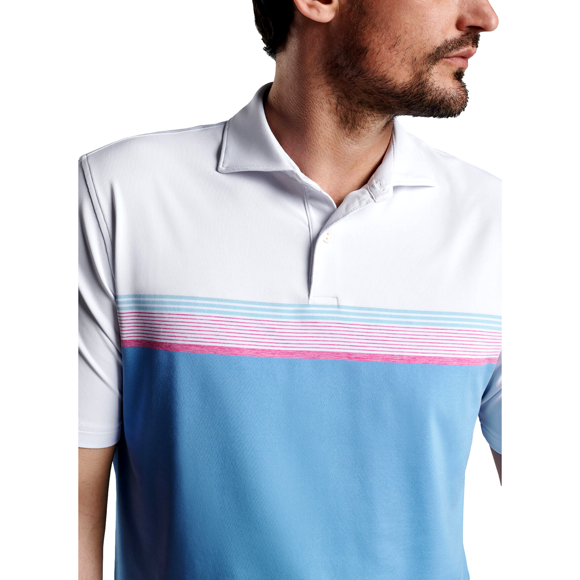 Julius Performance Jersey Men's Short Sleeve Golf Polo Shirt