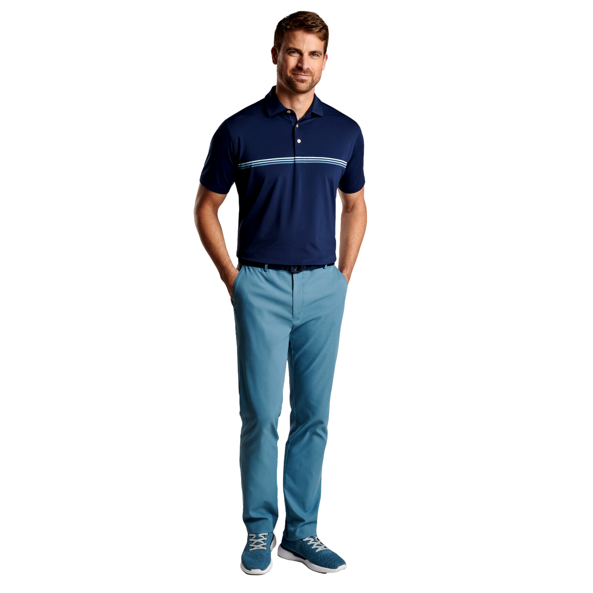 Peter Millar Lenny Performance Jersey Polo PGA TOUR Superstore