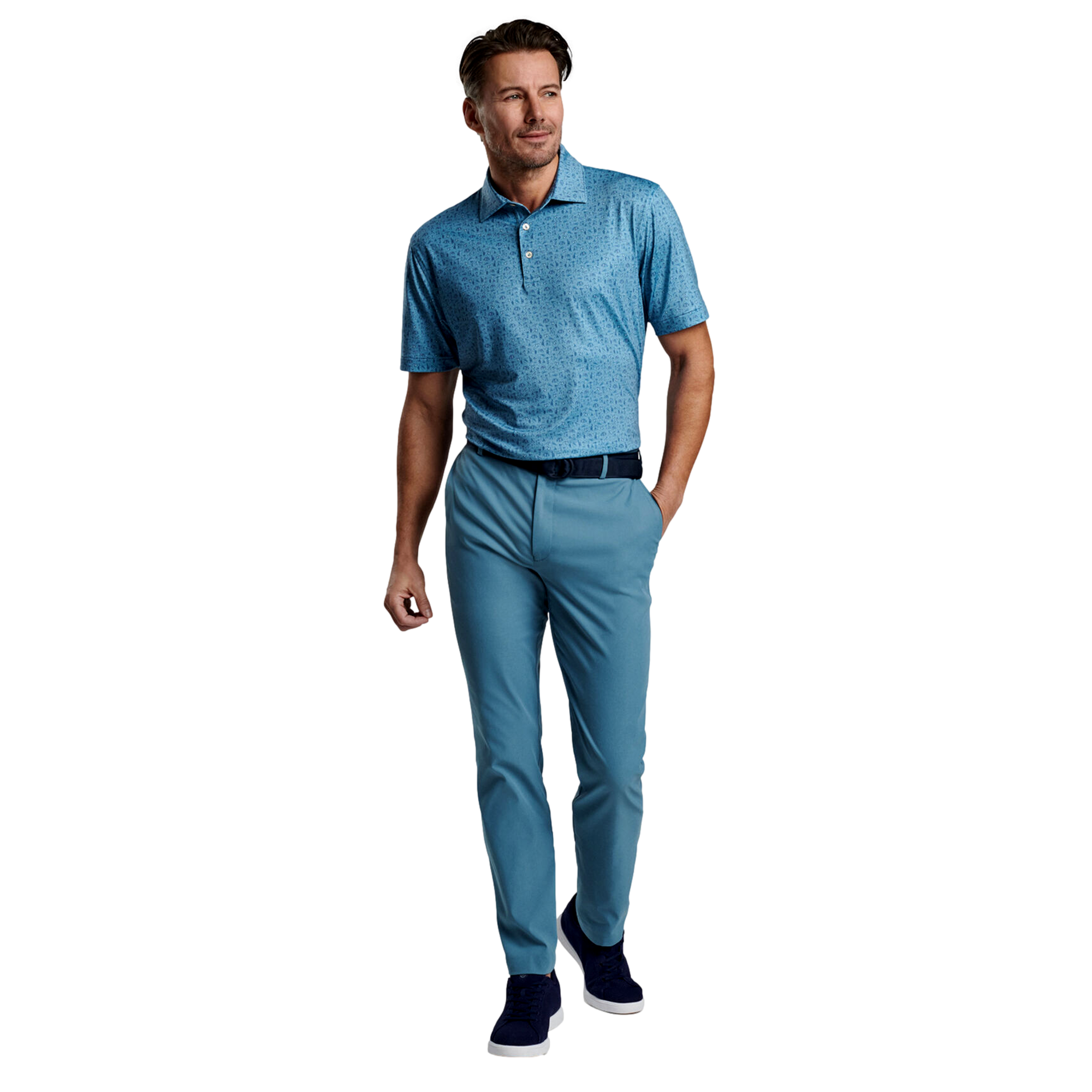 Peter Millar Hole In One Performance Jersey Polo | PGA TOUR Superstore