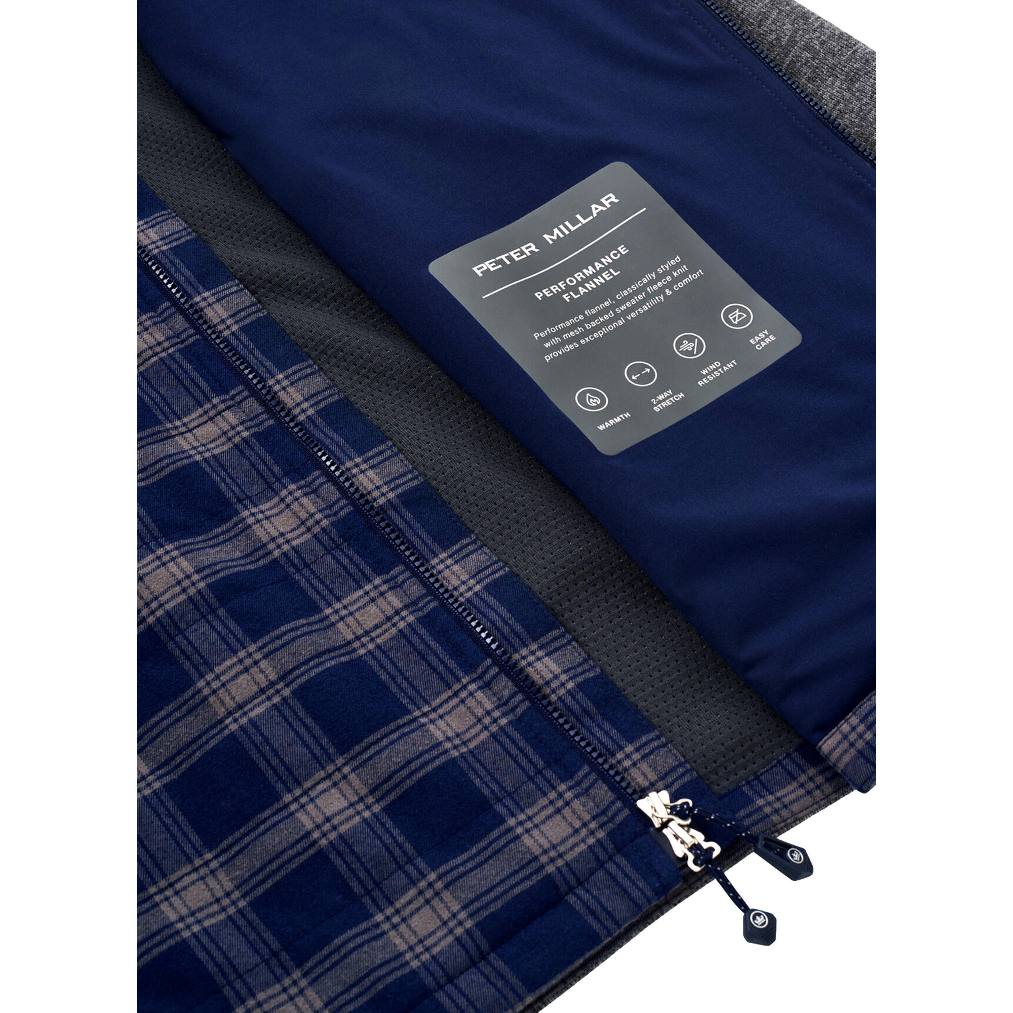 Merge Elite Flannel Hybrid Men's Golf Jacket