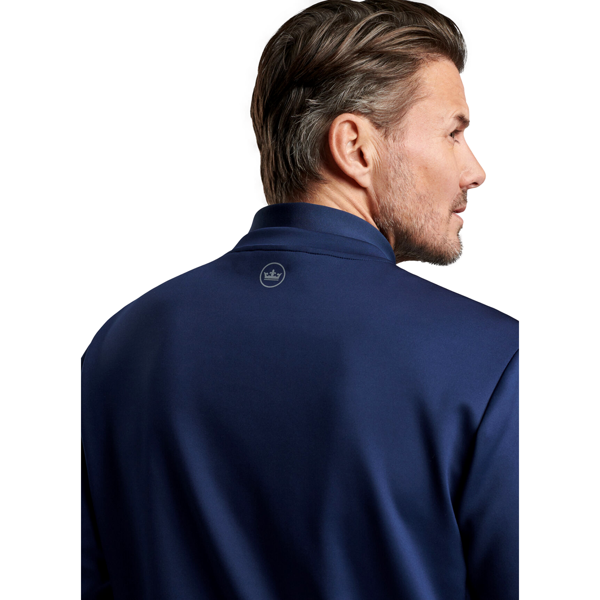 Bond Elite Brushstroke Camo Men's Crewneck Golf Sweater