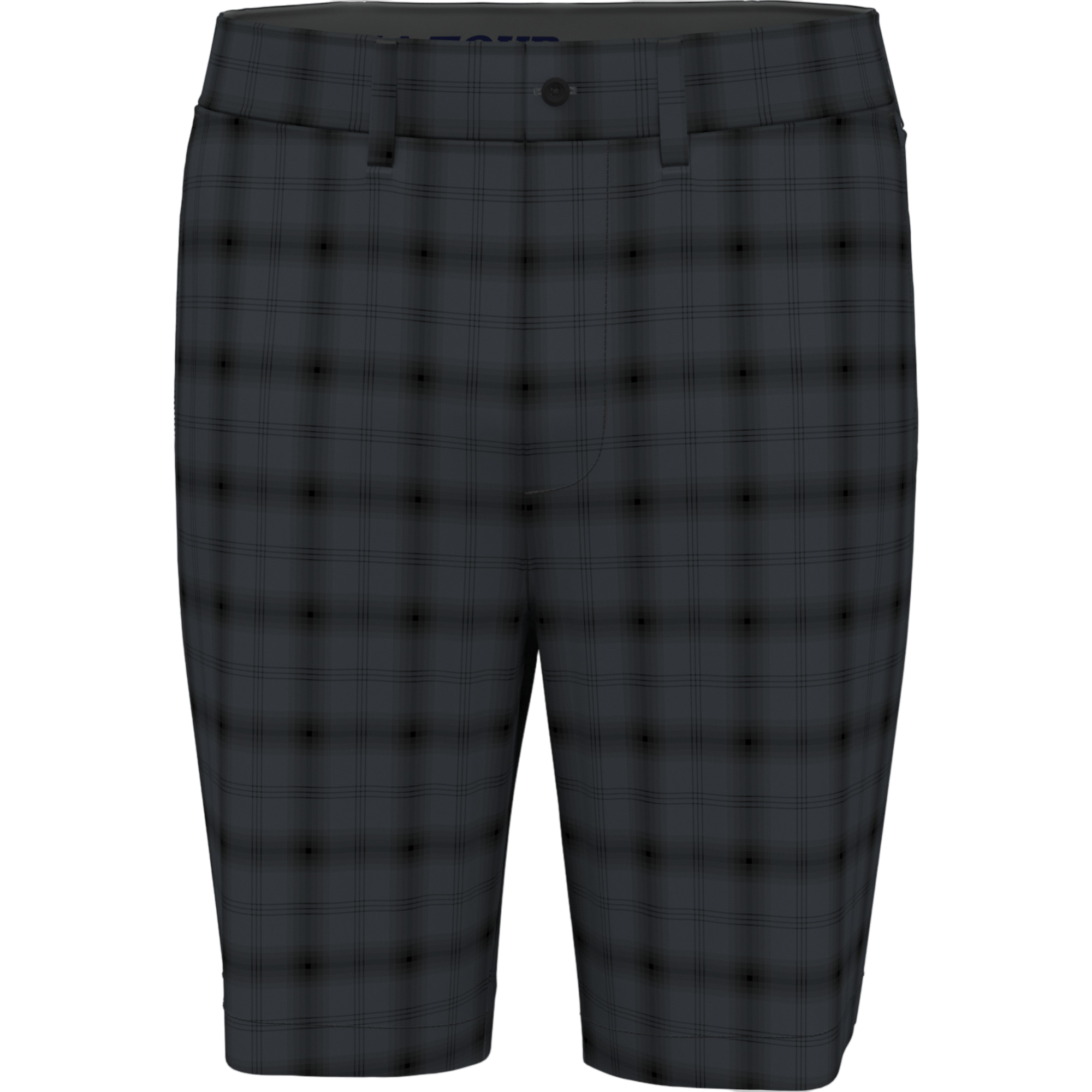 Energy Plaid Print Men's Golf Shorts