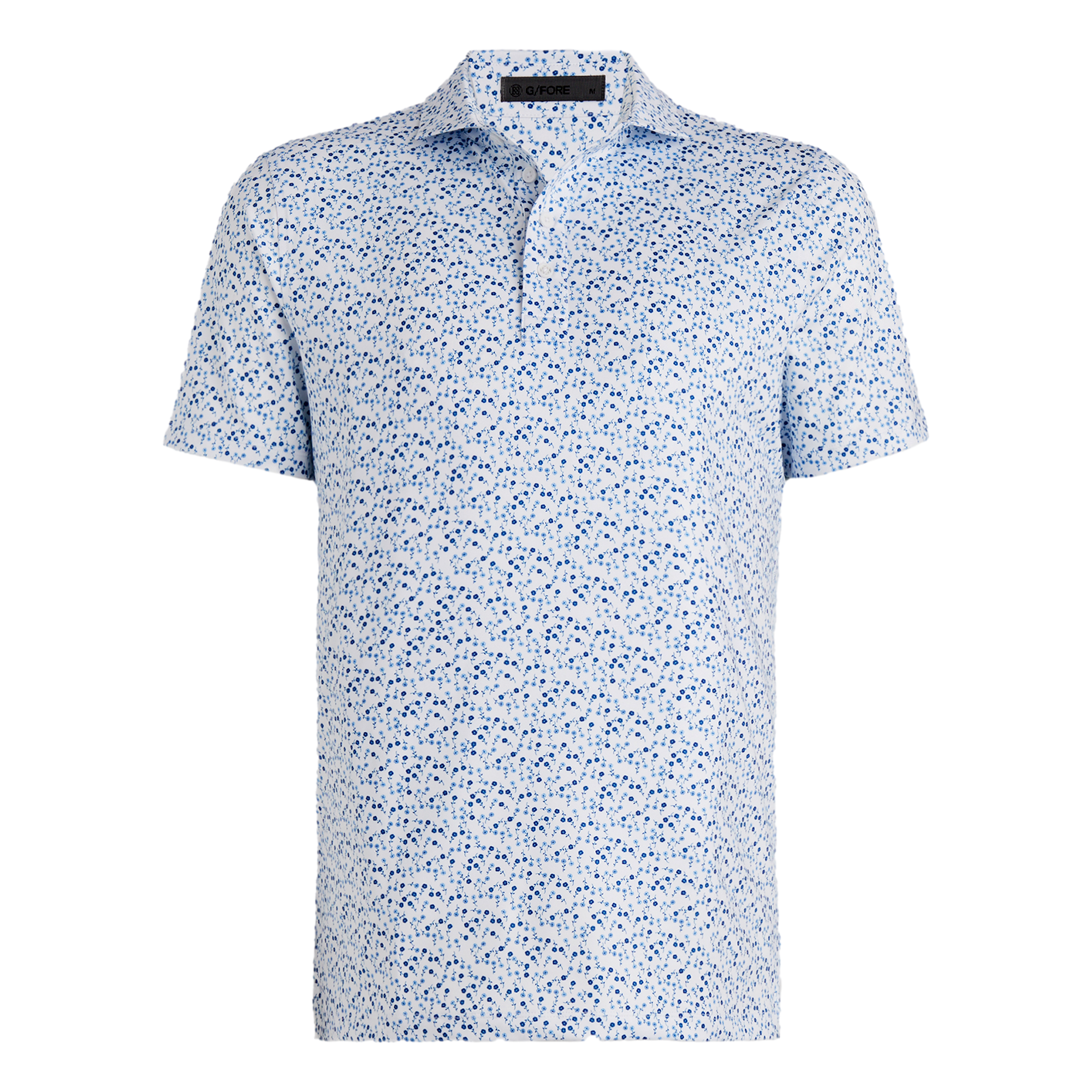 Ayi Papi Print Tech Men's Short Sleeve Golf Polo Shirt