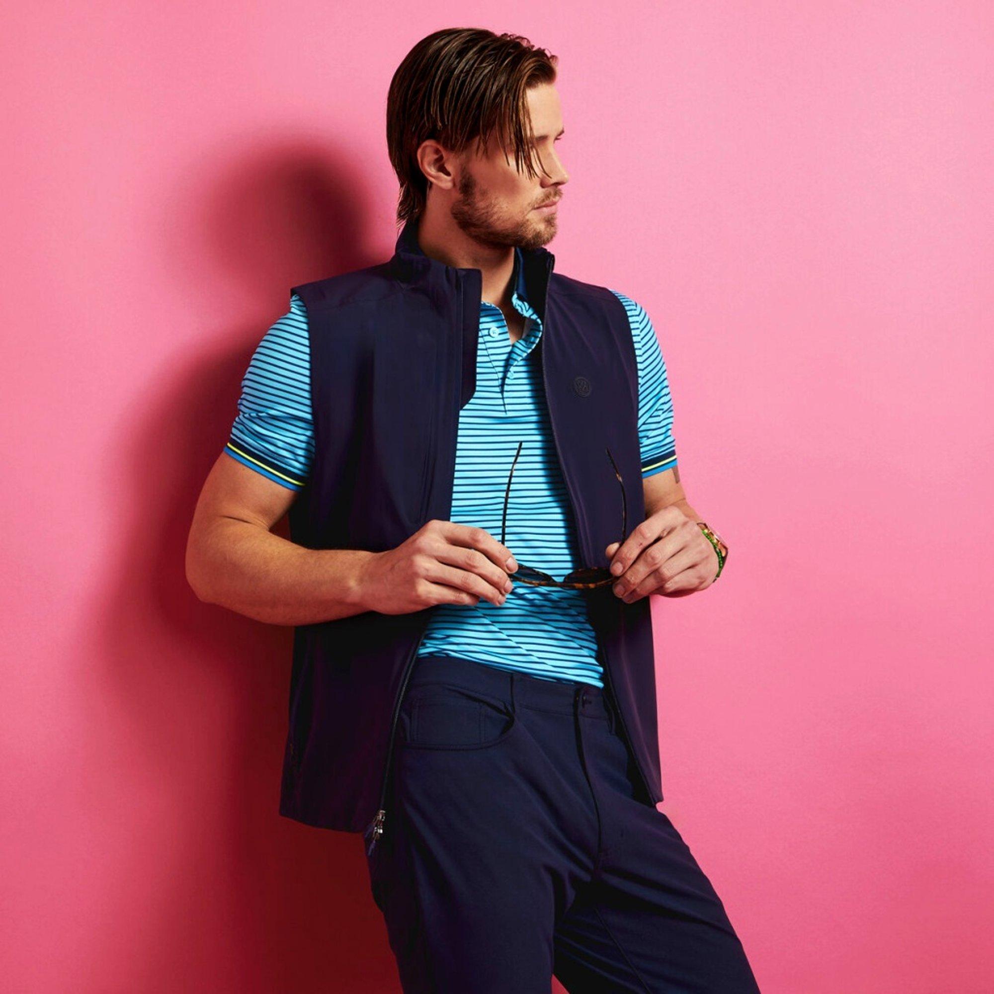 Skull & Tees 3D Tech Jersey Men's Short Sleeve Golf Polo Shirt