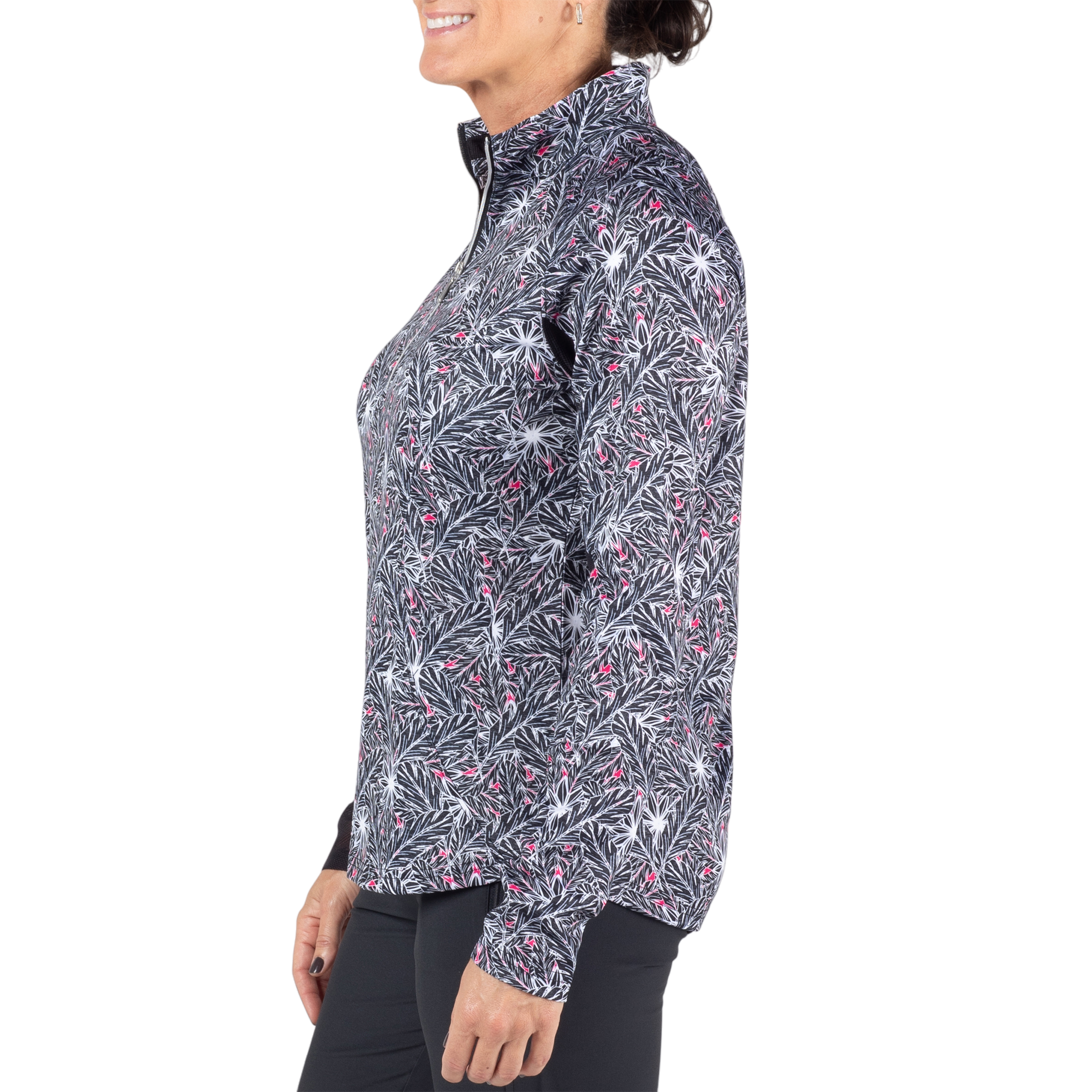 Leaf Quarter Zip Pull Over