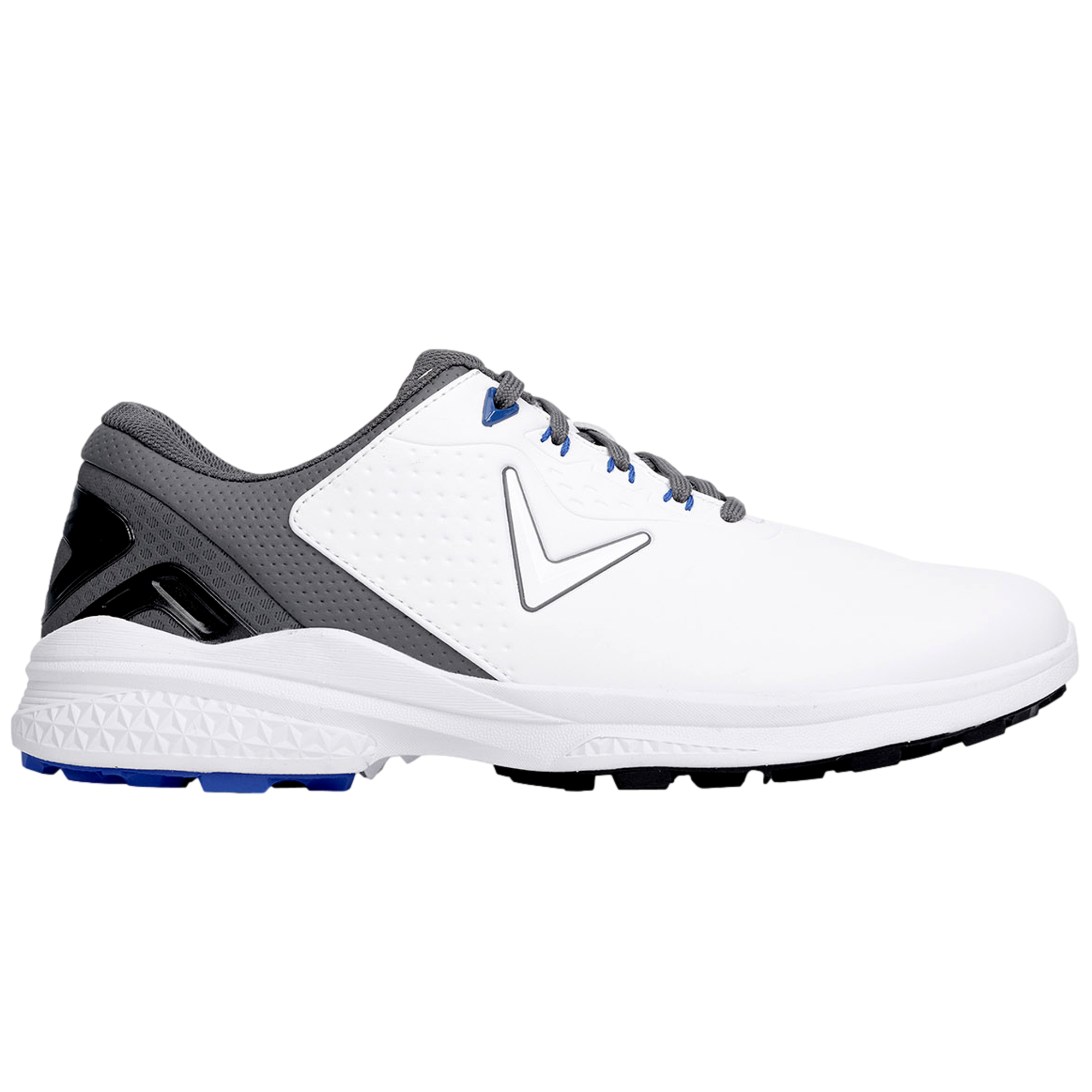 Monterey SL Men's Golf Shoe, White/Grey, 9 M - Callaway Spikeless