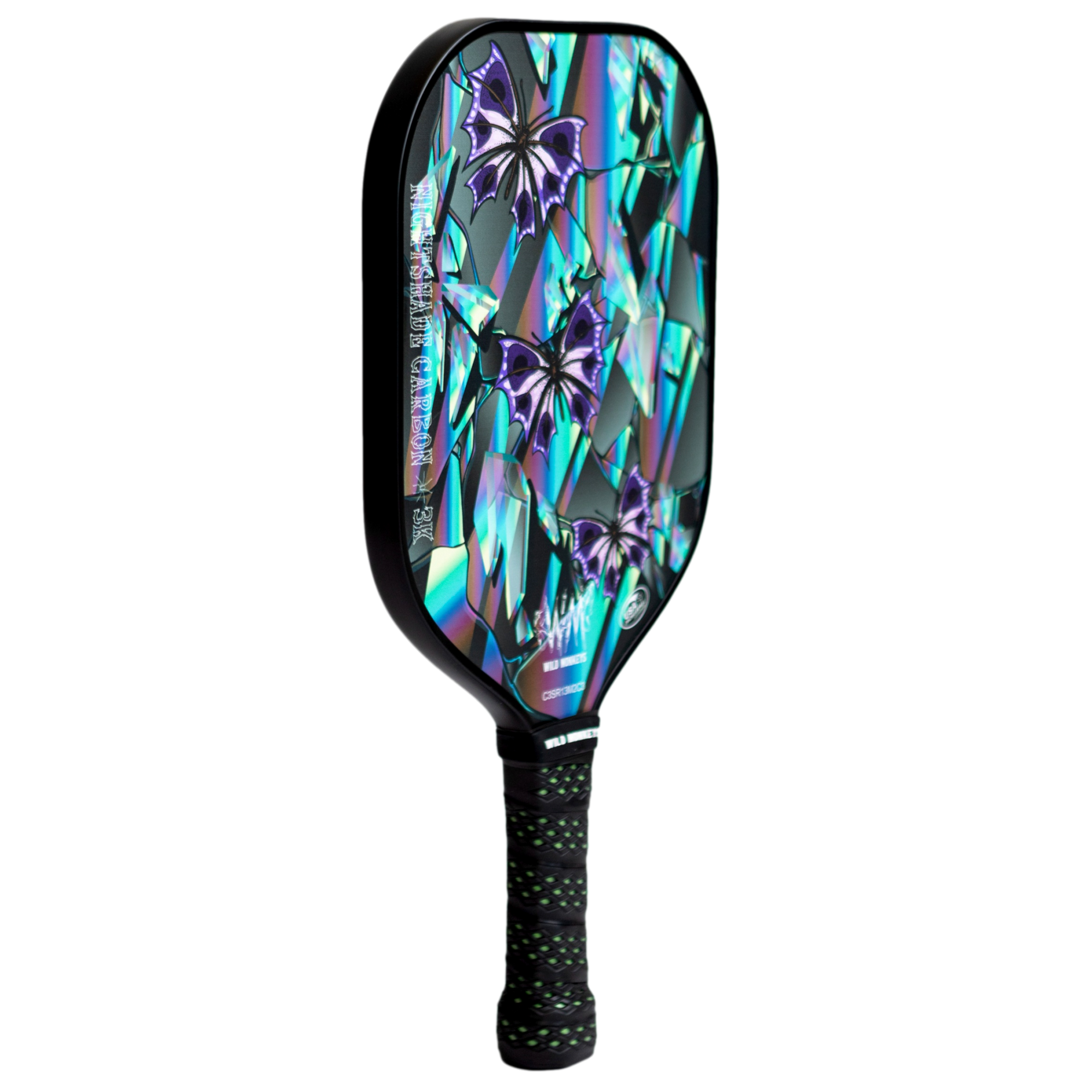 Wild Monkeys Nightshade Carbon 3K Pickleball Paddle | PGA