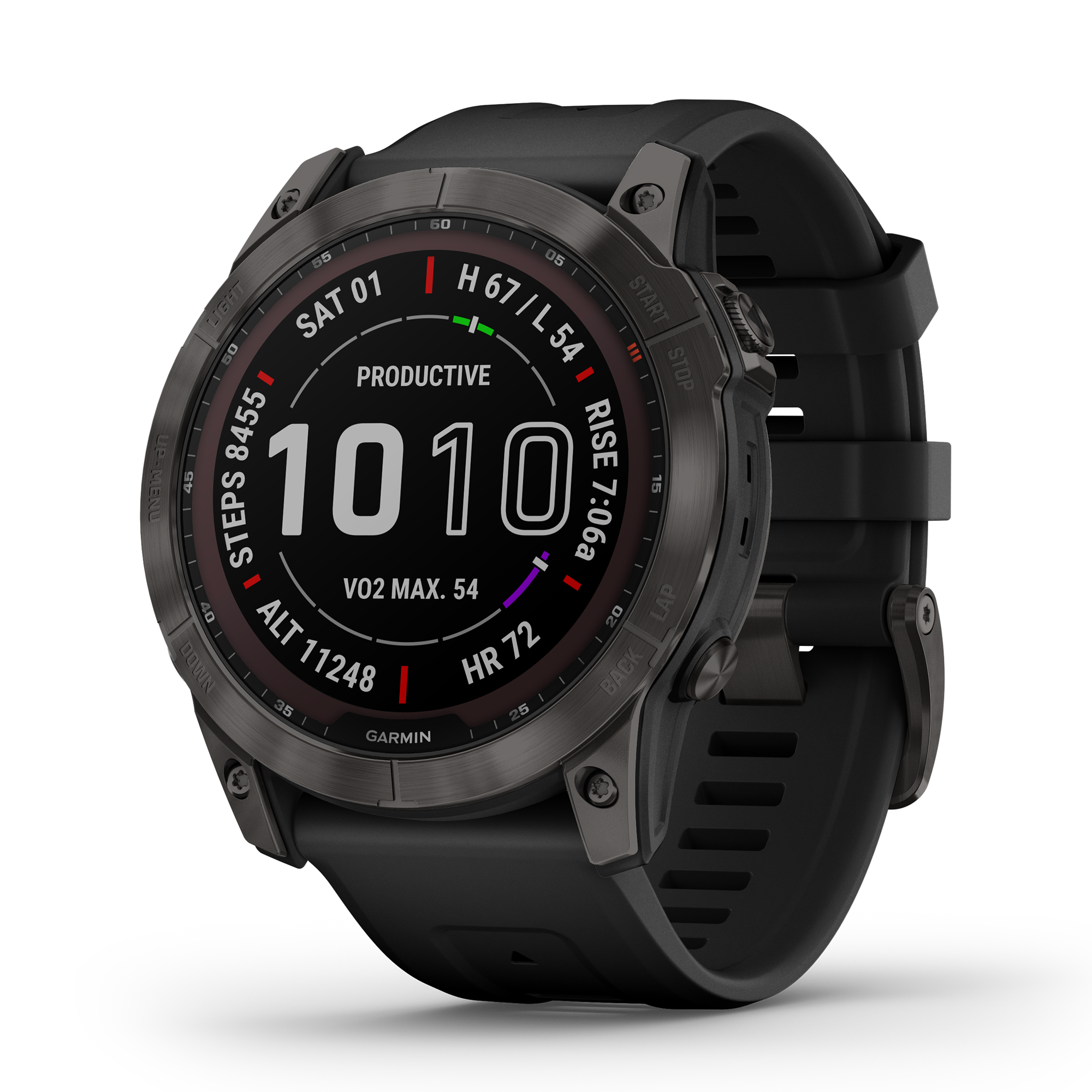 fenix 7X Sapphire Solar Edition Golf GPS Watch