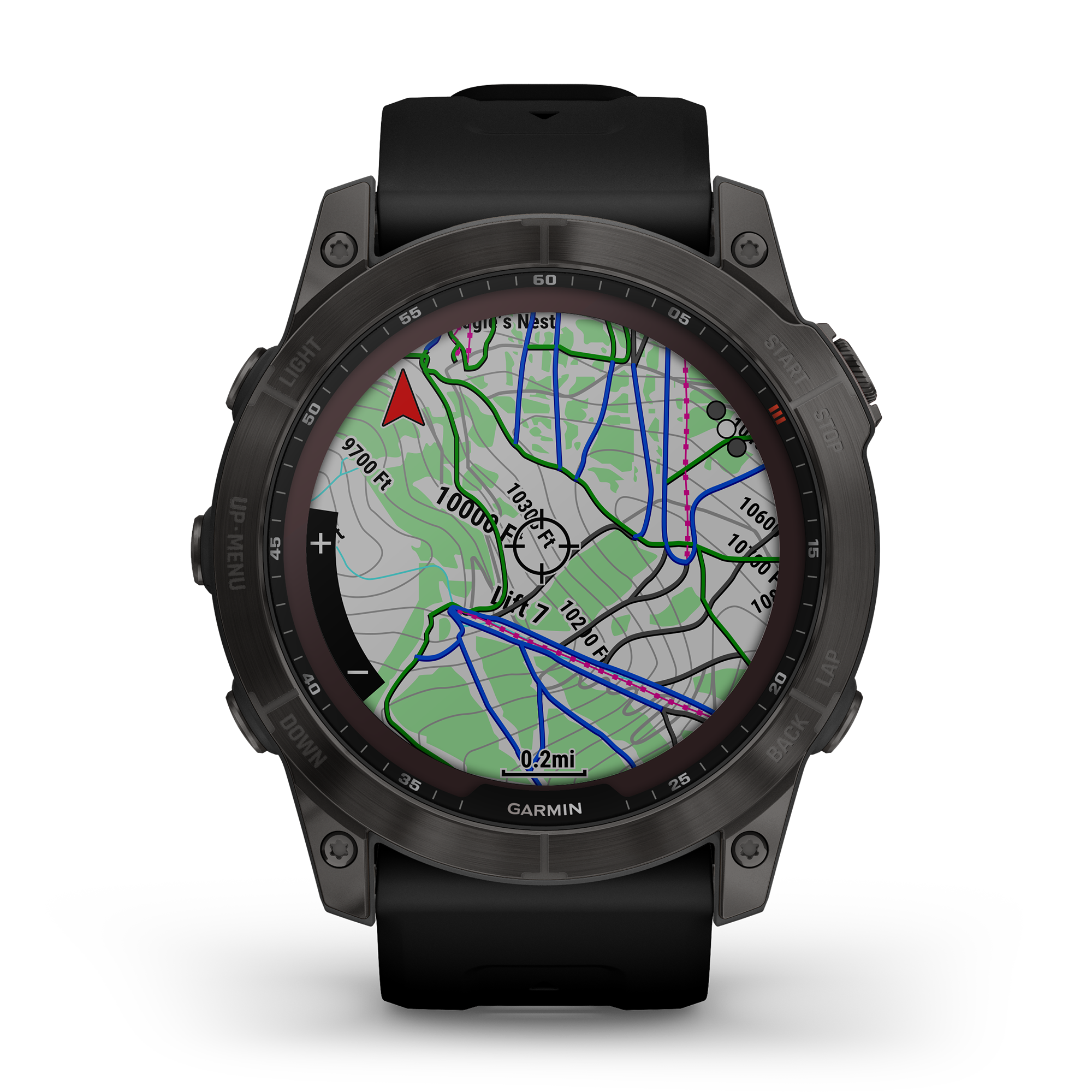 fenix 7X Sapphire Solar Edition Golf GPS Watch