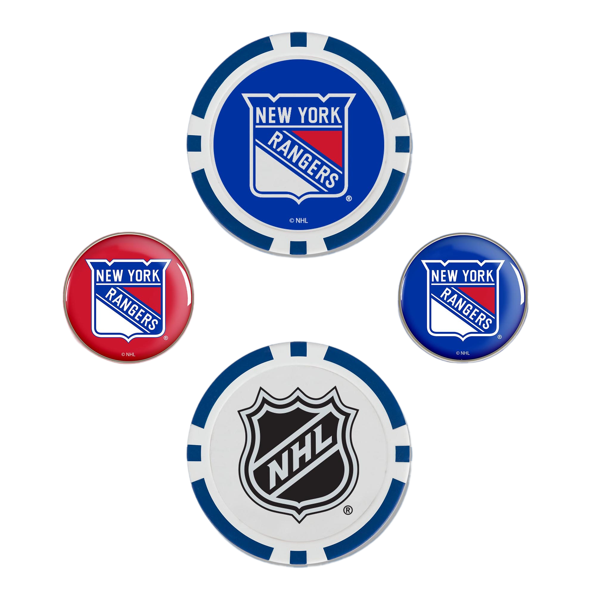 New York Rangers Ball Marker Set