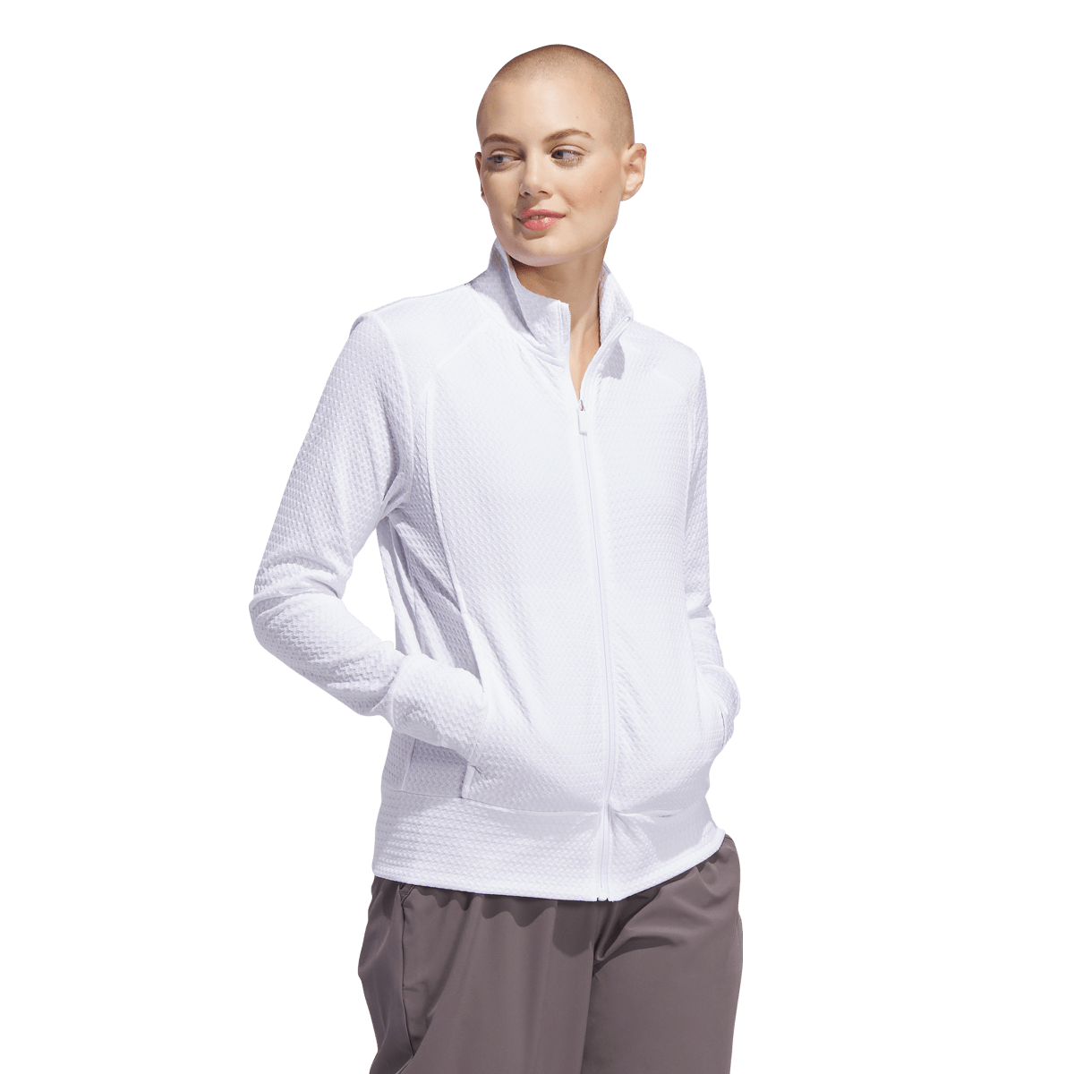 Ultimate365 Textured Full Zip Women's Golf Jacket
