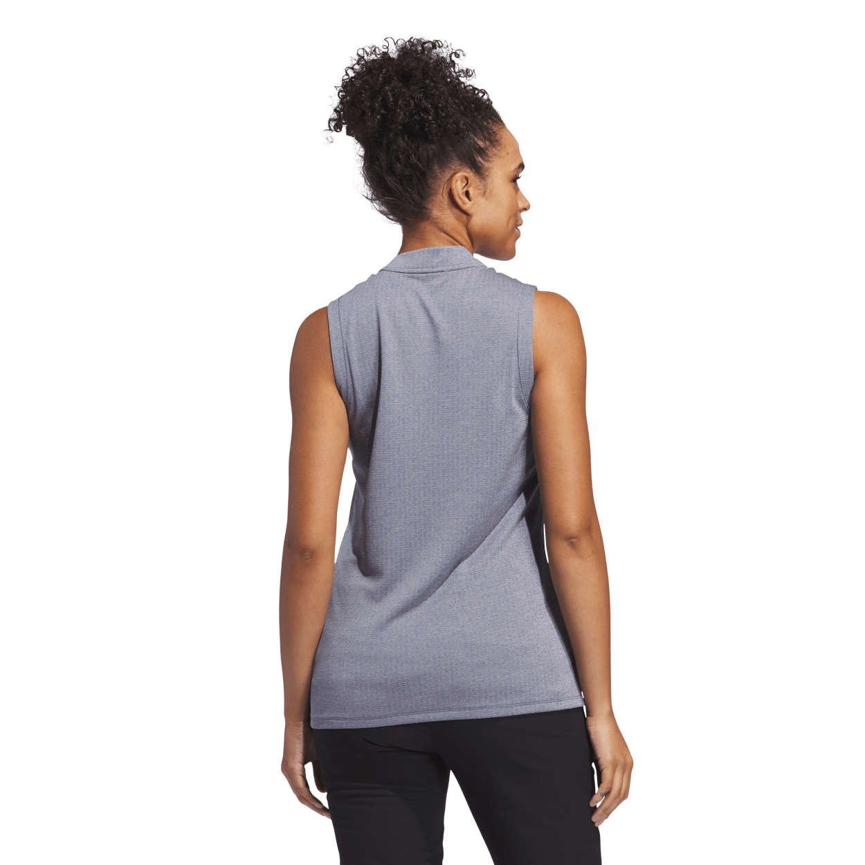 Ultimate365 Textured Sleeveless Polo Shirt