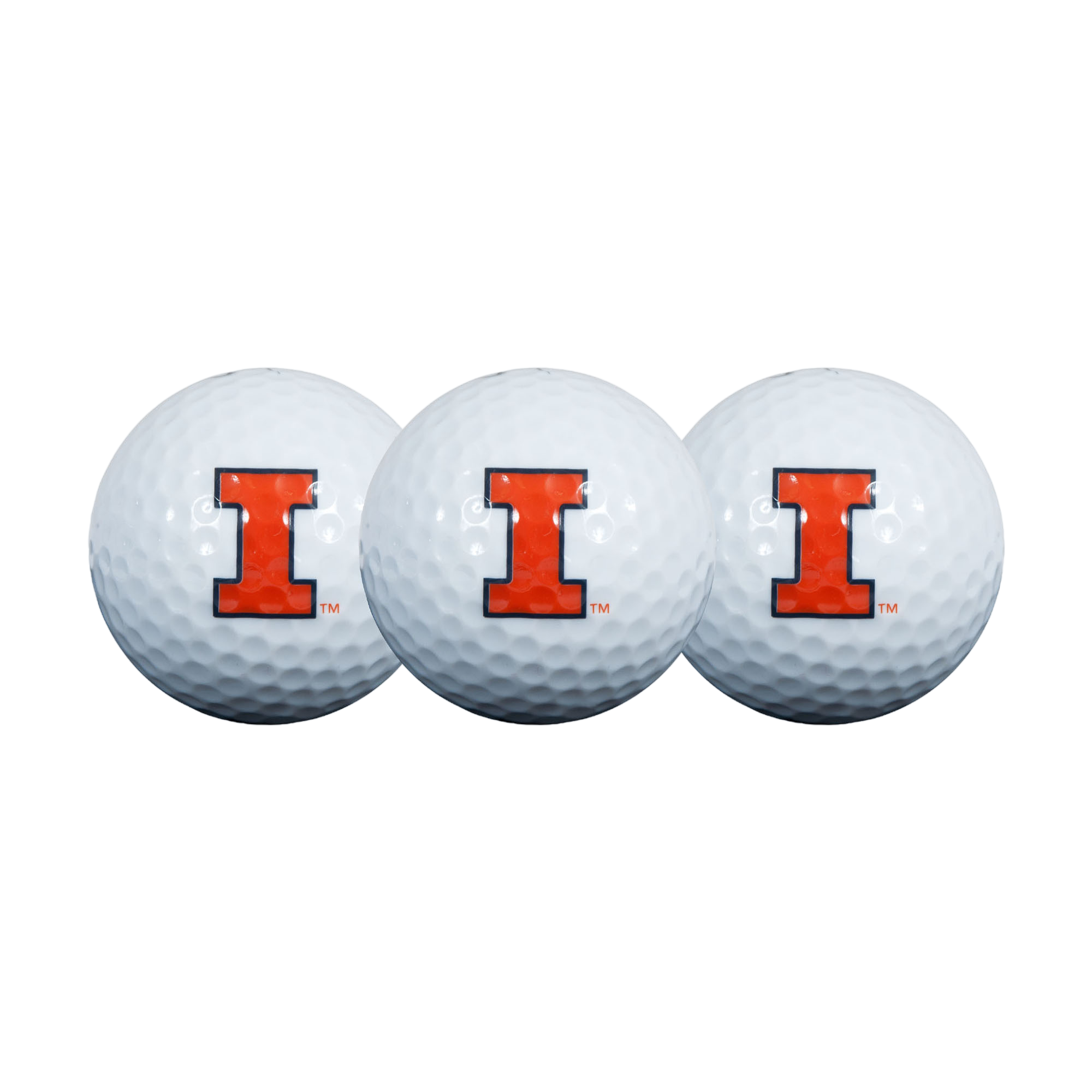 Illinois Fighting Illini Golf Ball 3-Pack
