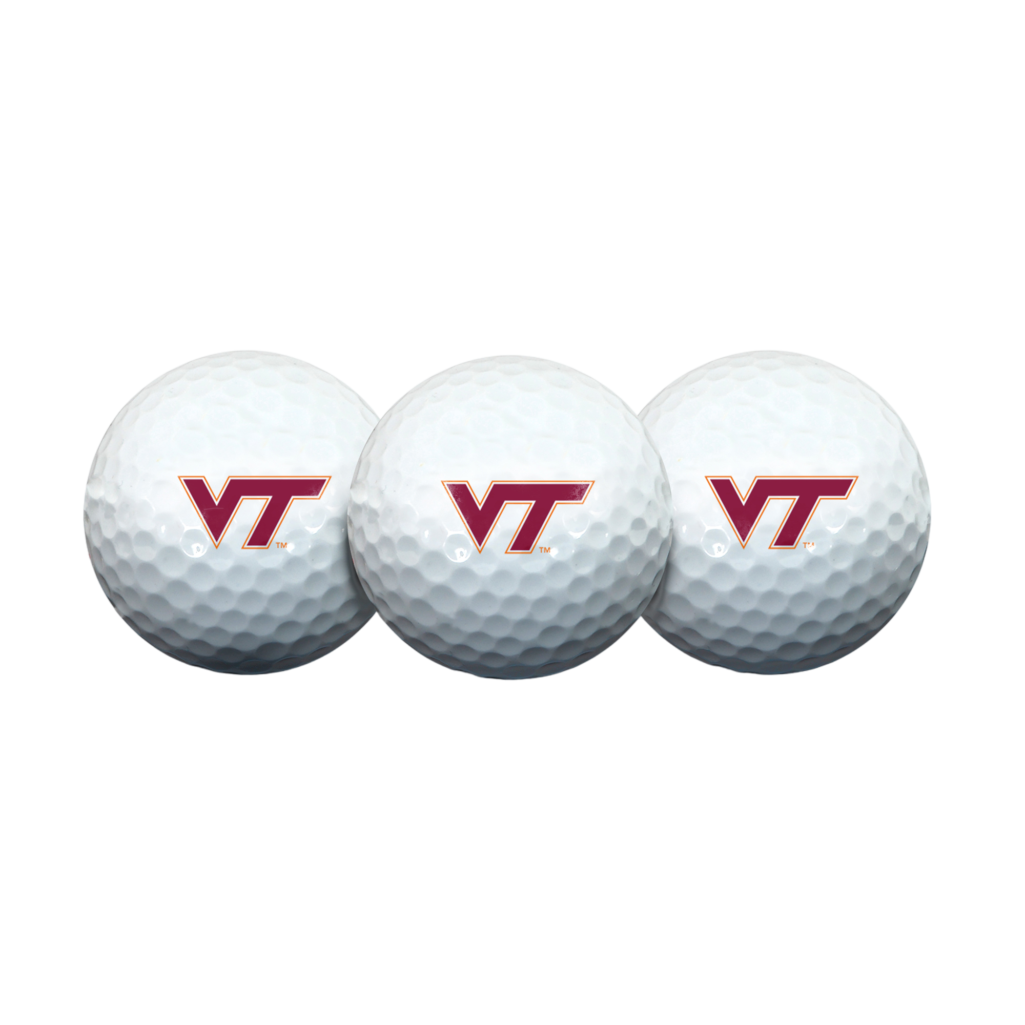 Virginia Tech Hokies Golf Ball 3-Pack