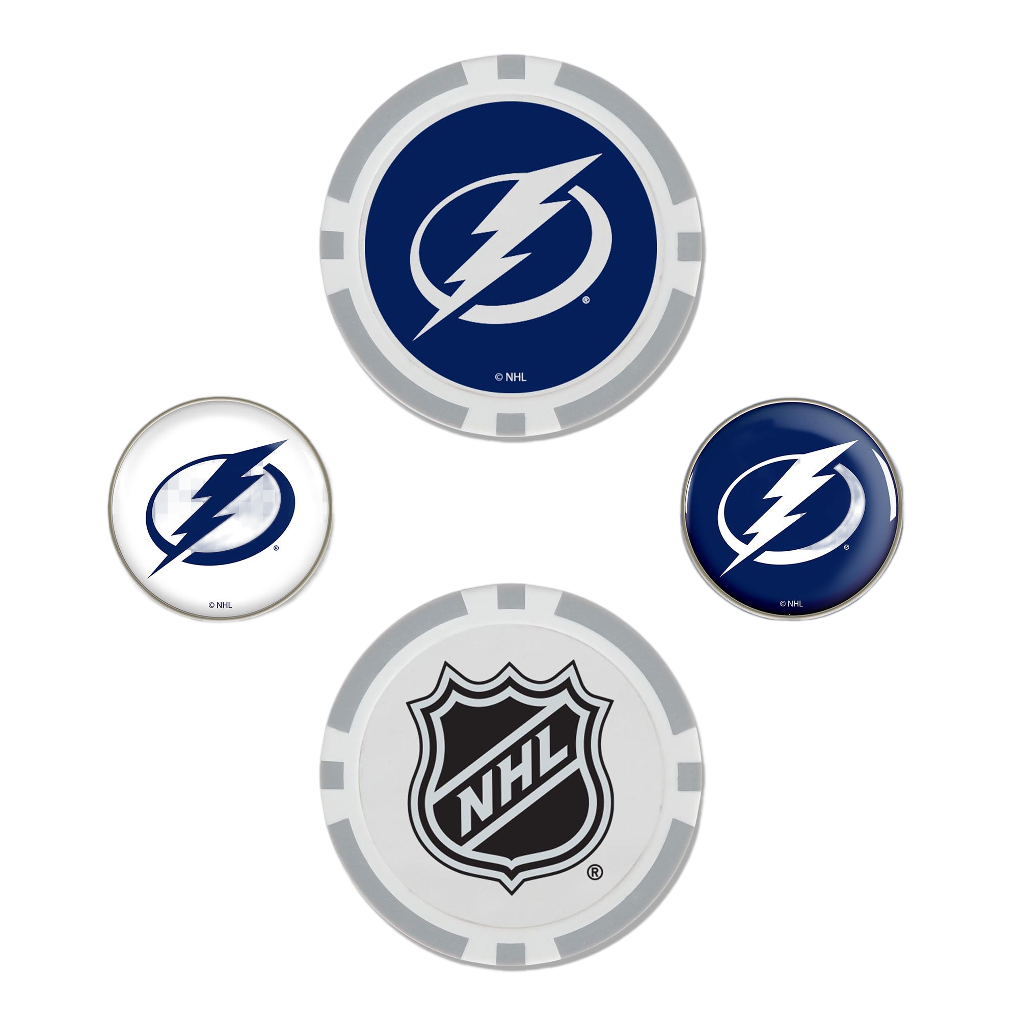 Tampa Bay Lightning Ball Marker Set