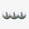 Happy Mickey Mouse/Disney Golf Ball 3-Pack